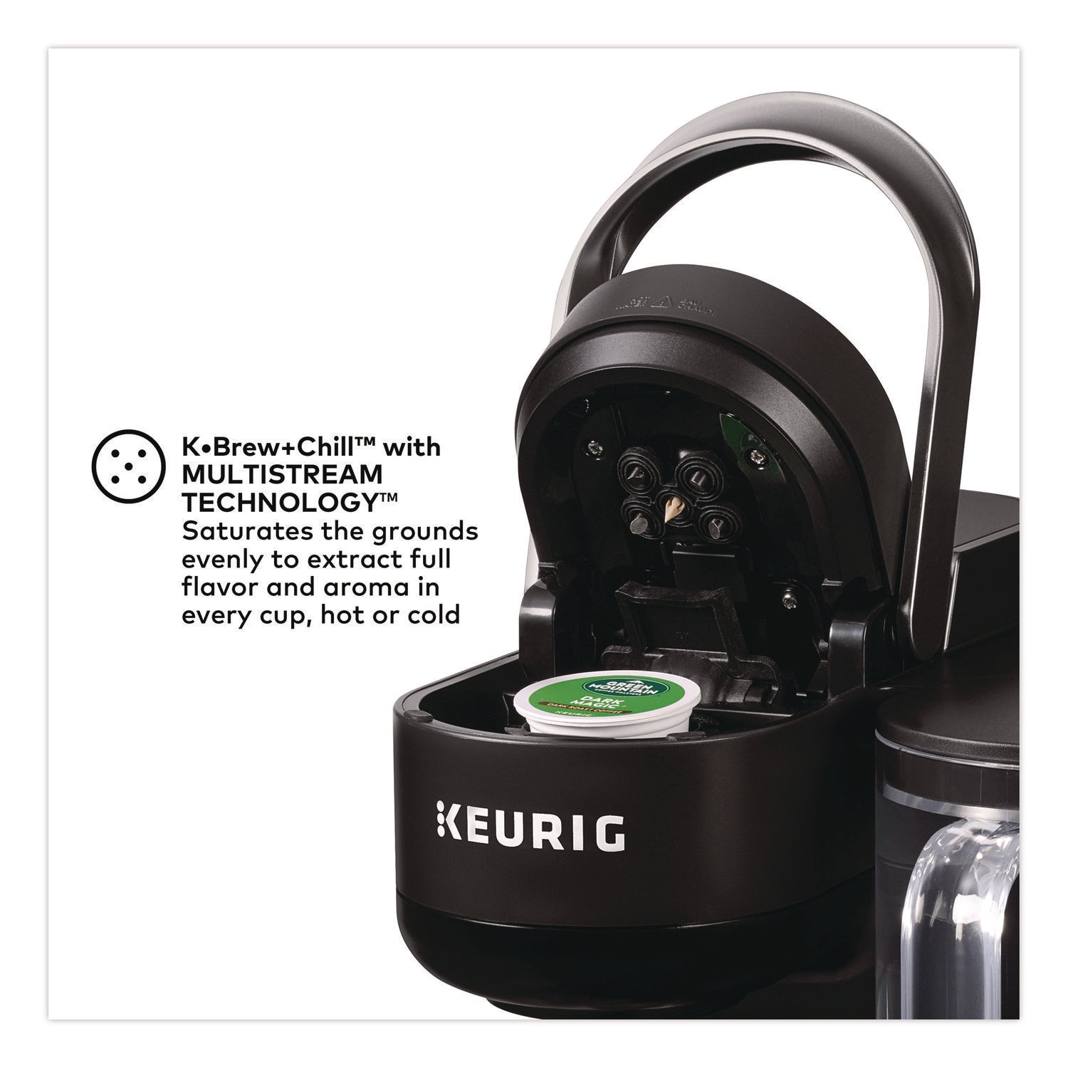 Keurig® K-Brew + Chill Single Serve Coffee Maker, Black