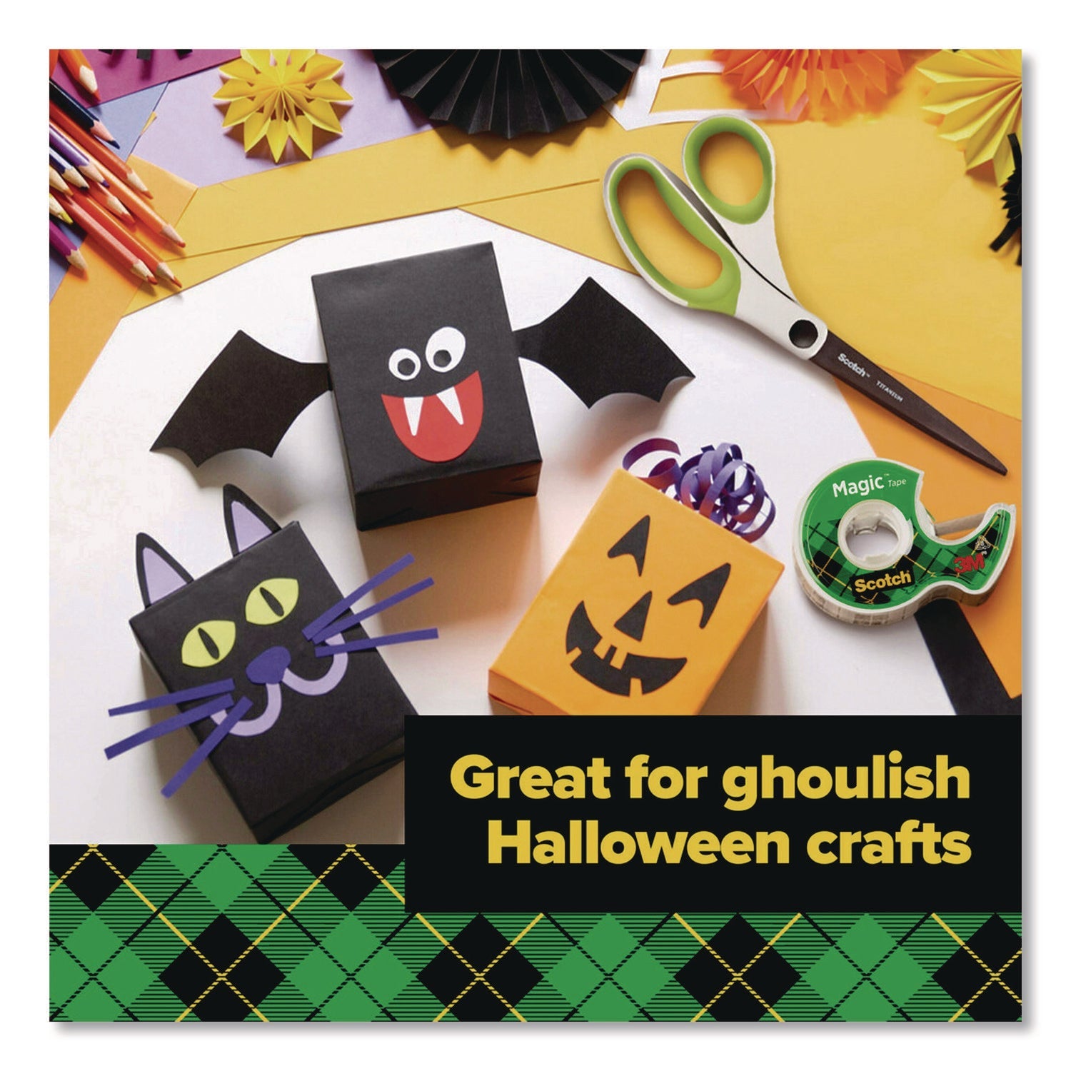 Scotch® Magic Tape in Handheld Dispenser, 1" Core, 0.75" x 24.9 ft., Clear, 2/Pack