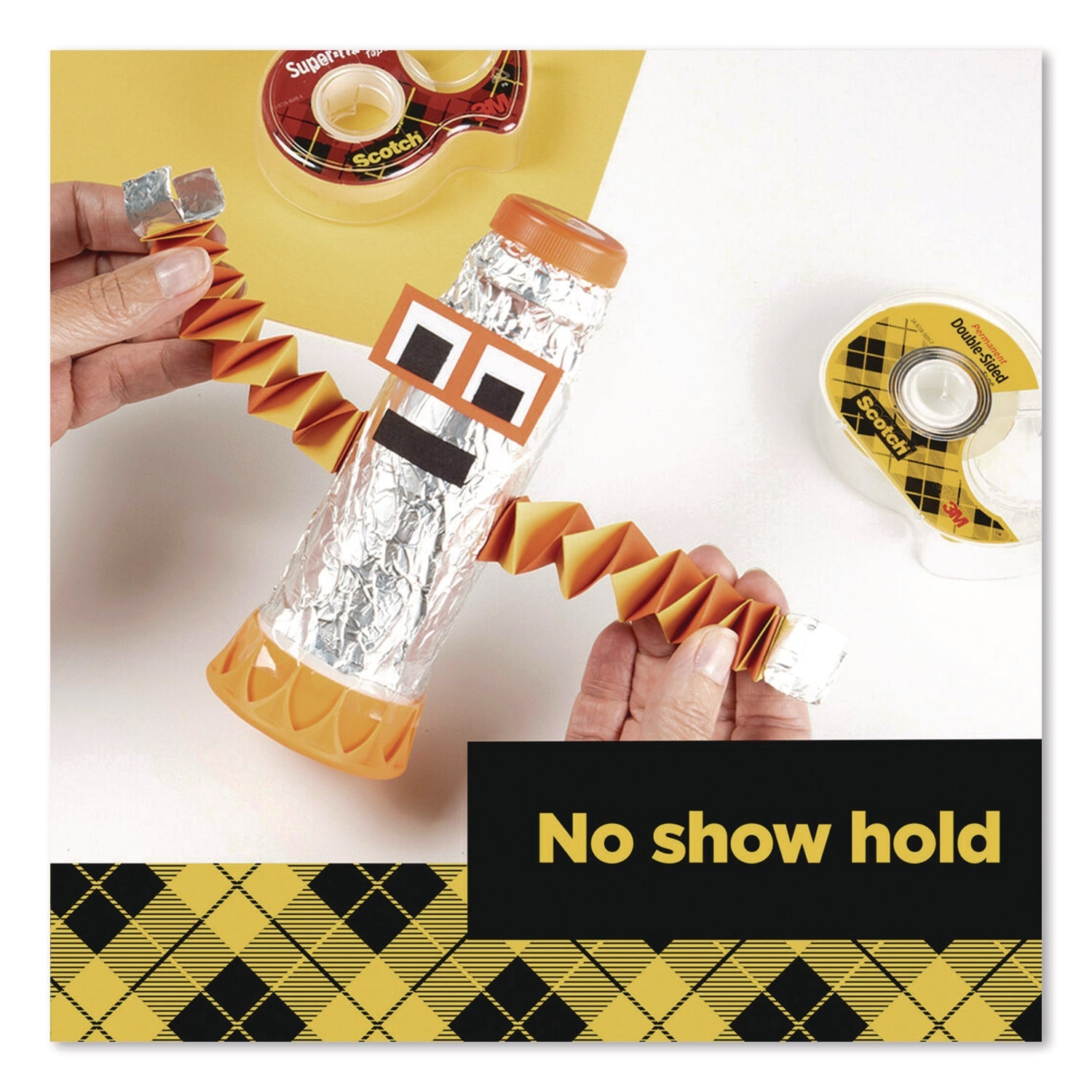 Scotch® Double-Sided Permanent Tape in Handheld Dispenser, 1" Core, 0.5" x 500", 6/Pack - Bloom Skins