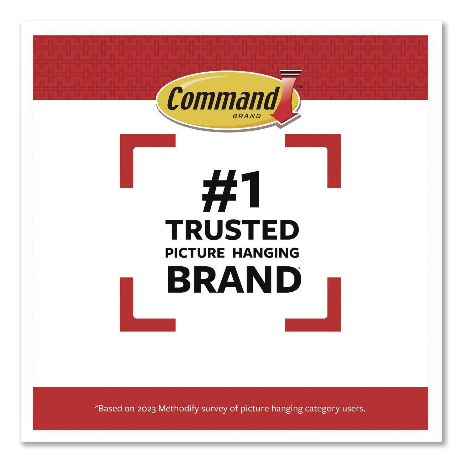 Command™ Picture Hanging Strips, X-Large, Removable, Holds up to 20 lbs per 4 Strips, Black, 8 Pairs/Pack - Bloom Skins