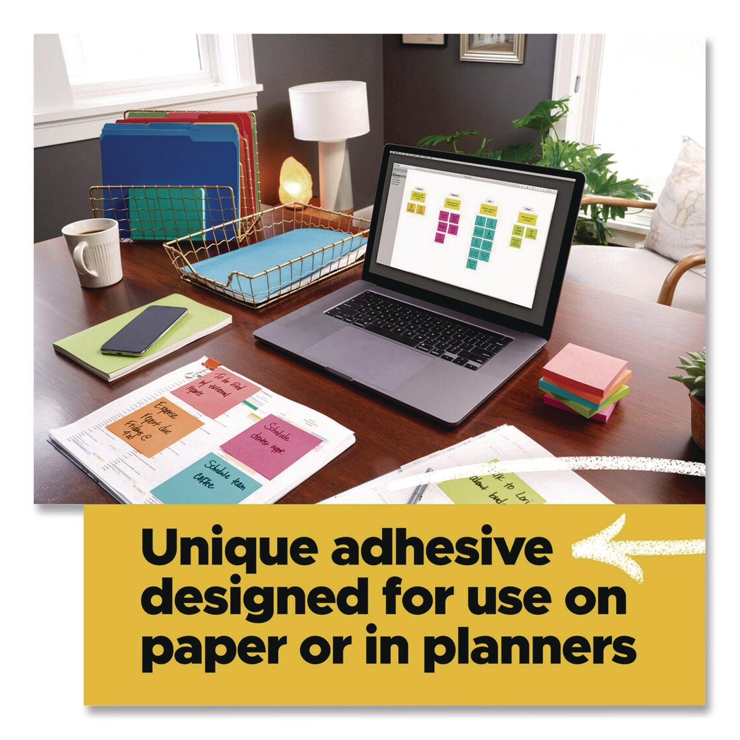 Post-it® Notes Original Pads in Poptimistic Collection Colors, 1.38" x 1.88", 100 Sheets/Pad, 18 Pads/Pack - Bloom Skins