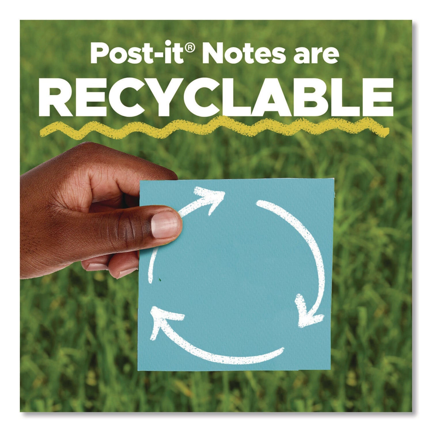 Post-it® Notes Original Pads in Poptimistic Collection Colors, 1.38" x 1.88", 100 Sheets/Pad, 18 Pads/Pack - Bloom Skins