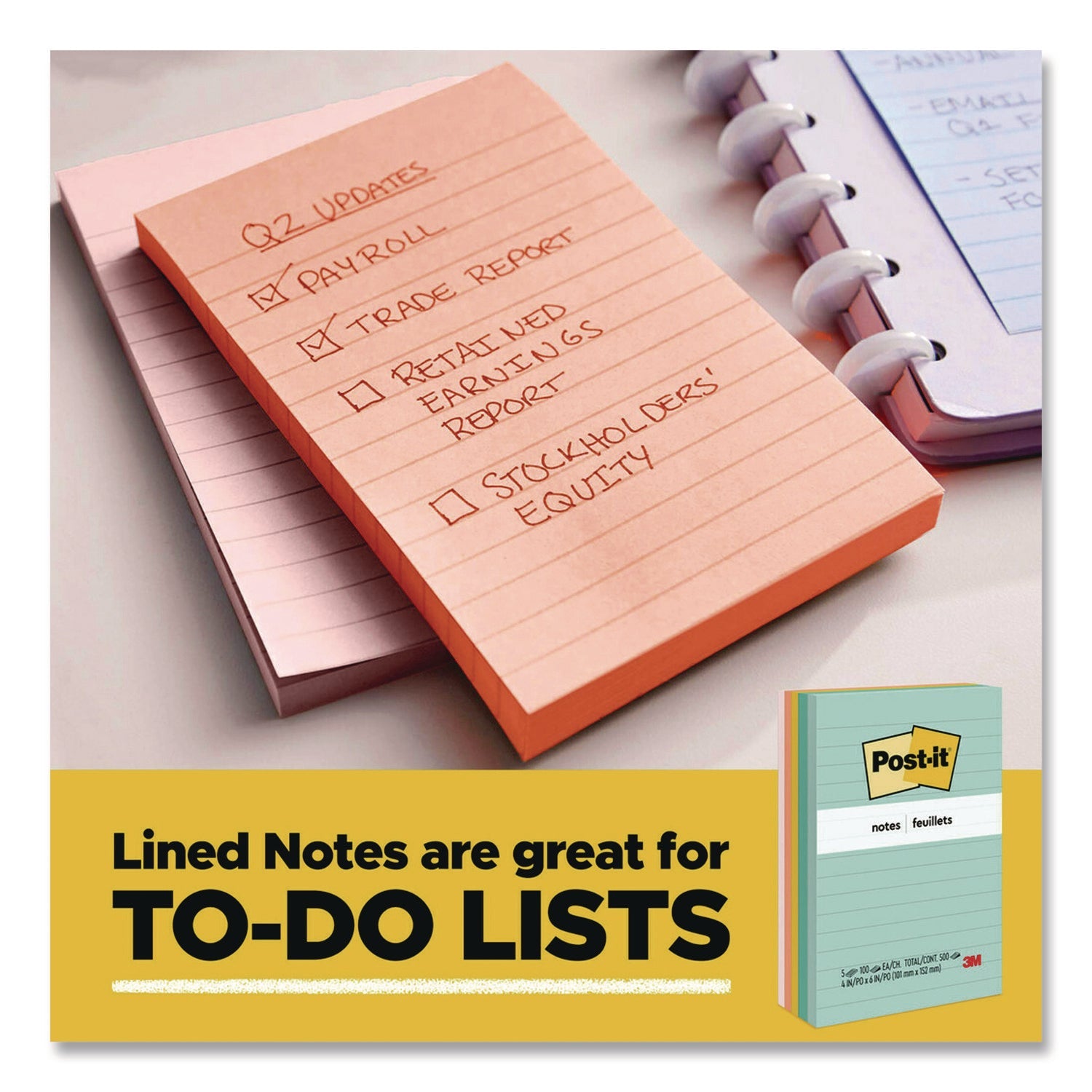 Post-it® Notes Original Pads in Poptimistic Collection Colors, 1.38" x 1.88", 100 Sheets/Pad, 18 Pads/Pack - Bloom Skins