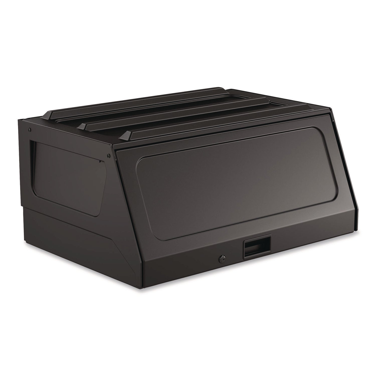 Suncast Commercial® Lockable Hood Accessory for Suncast Commercial Full-Size Housekeeping Carts HKC1000/HKC2000, Plastic, Black - Bloom Skins