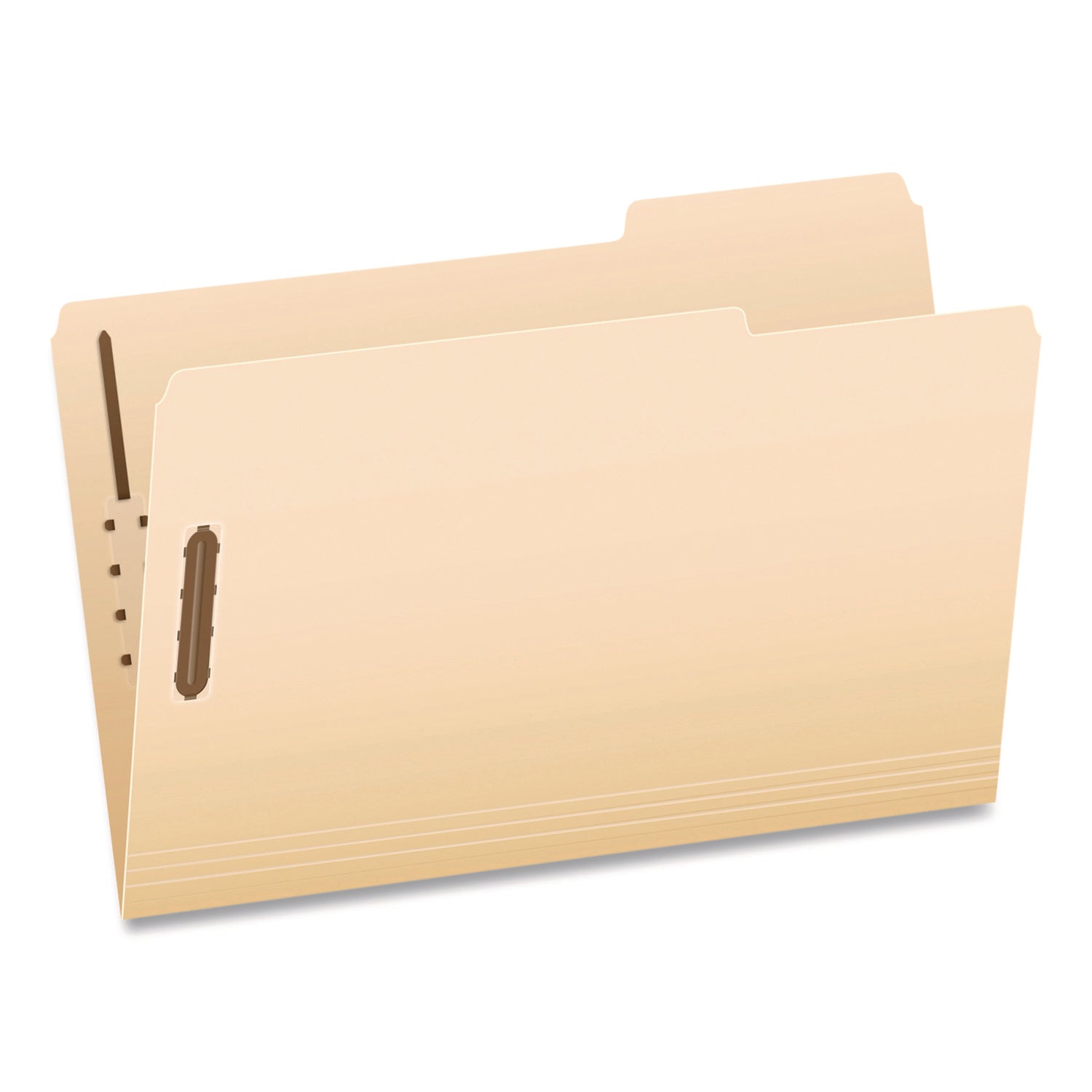 Pendaflex® Manila Fastener Folders, 1.5" Expansion, 2 Fasteners, Legal Size, Manila Exterior, 50/Box