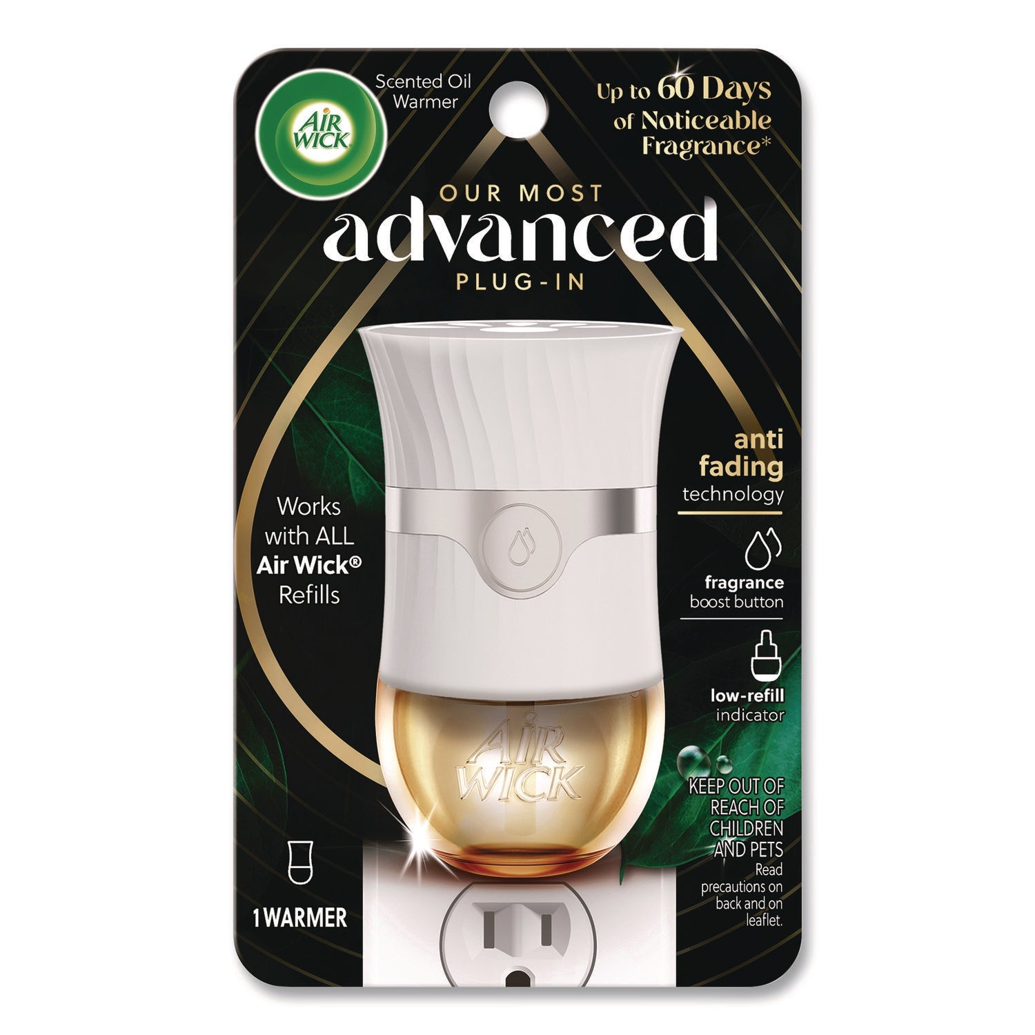 Air Wick® Advanced Scented Oil Warmer, White - Bloom Skins