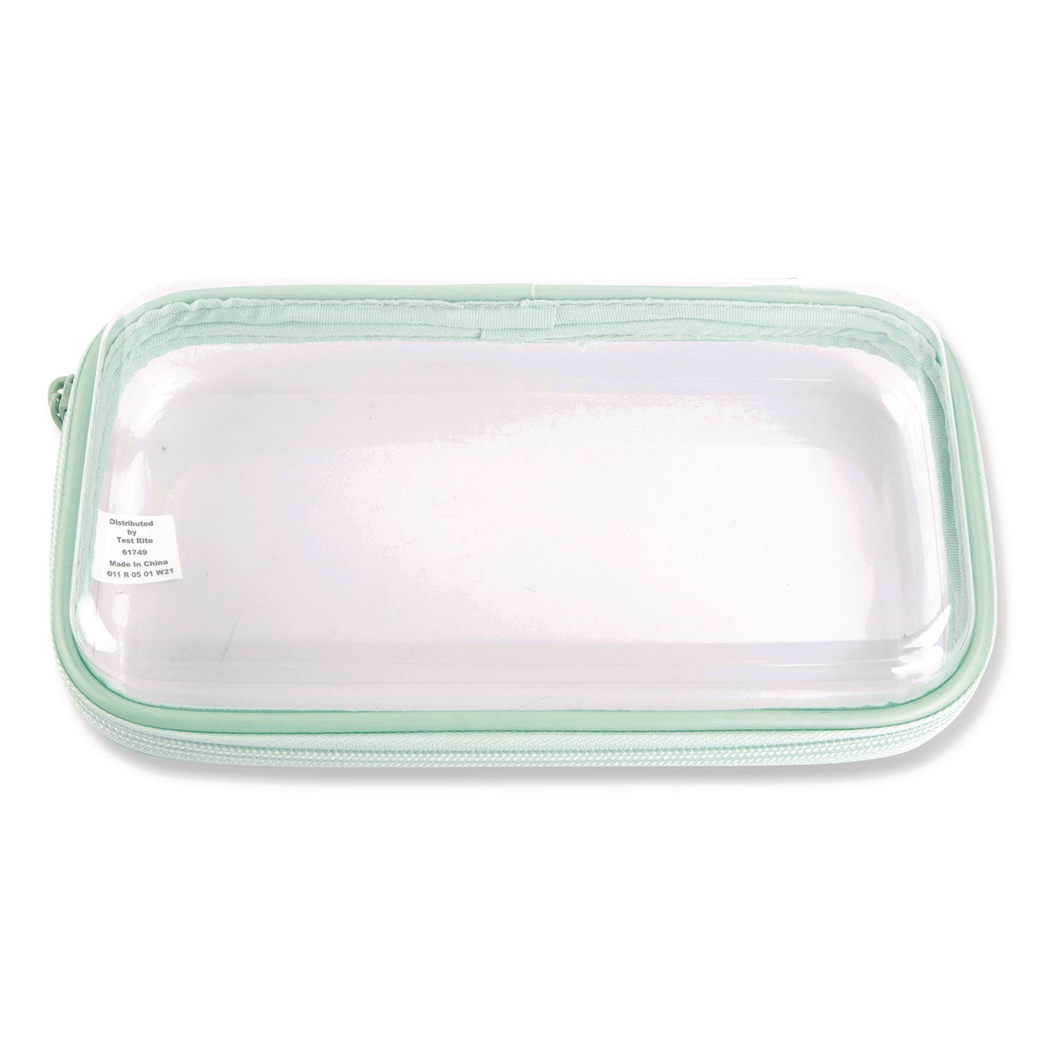 Pep Rally Pencil Pouch, 9.25 x 5.12 x 2.17, Clear/Randomly Assorted Color - Bloom Skins