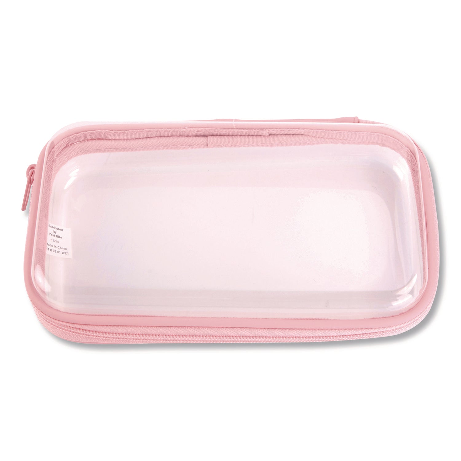 Pep Rally Pencil Pouch, 9.25 x 5.12 x 2.17, Clear/Randomly Assorted Color - Bloom Skins