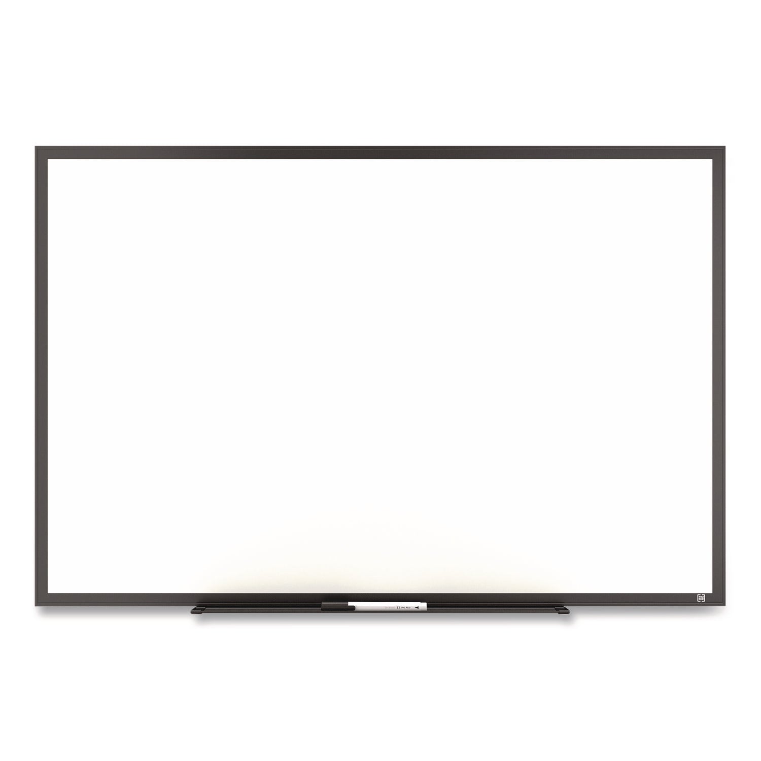 TRU RED™ Melamine Dry Erase Board, 3 ft x 2 ft, White Surface, Black Aluminum Frame - Bloom Skins