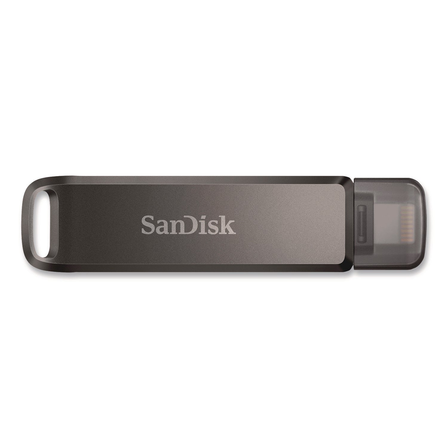 SanDisk® Dual Phone USB 3.2 Type-C/Lightning Flash Drive, 256 GB, Black