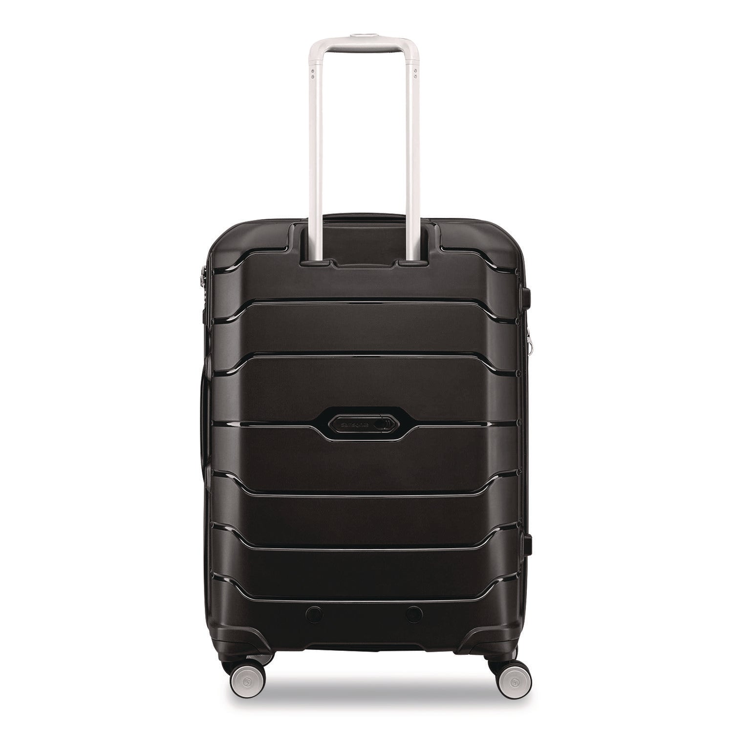 Samsonite® Freeform Hard Side Carry-On Suitcase, Four-Wheeled Spinner, 19.6 x 13.4 x 27.95, Black - Bloom Skins