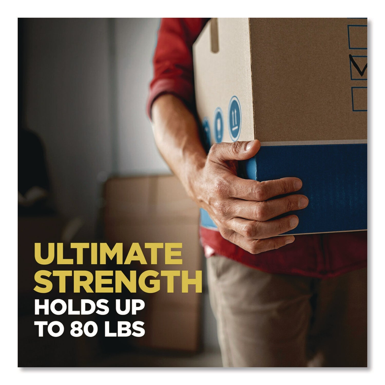 Scotch® 3850 Heavy-Duty Packaging Tape, 3" Core, 1.88" x 43.7 yd, Clear, 6/Pack - Bloom Skins