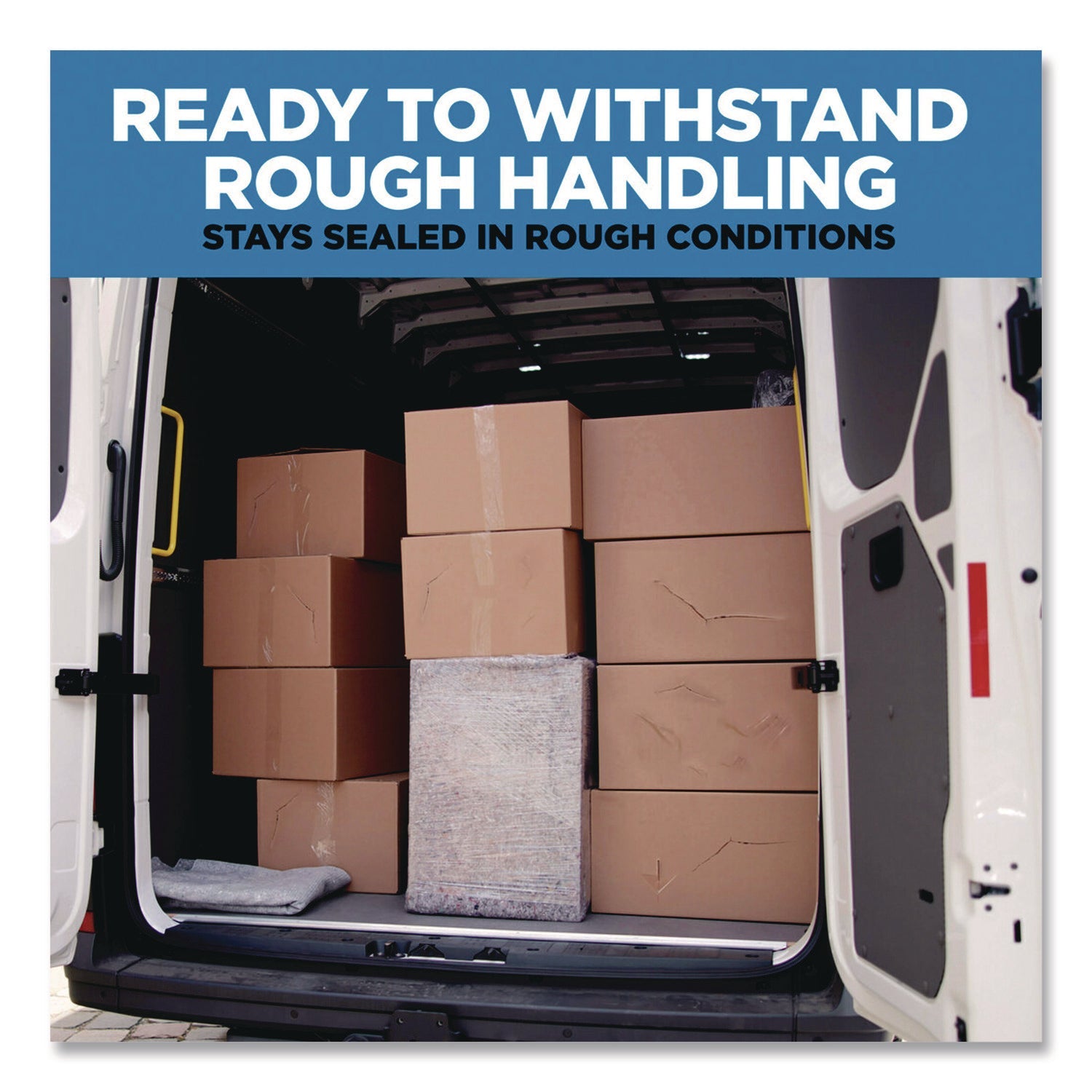 Scotch® 3850 Heavy-Duty Packaging Tape, 3" Core, 1.88" x 43.7 yd, Clear, 6/Pack - Bloom Skins