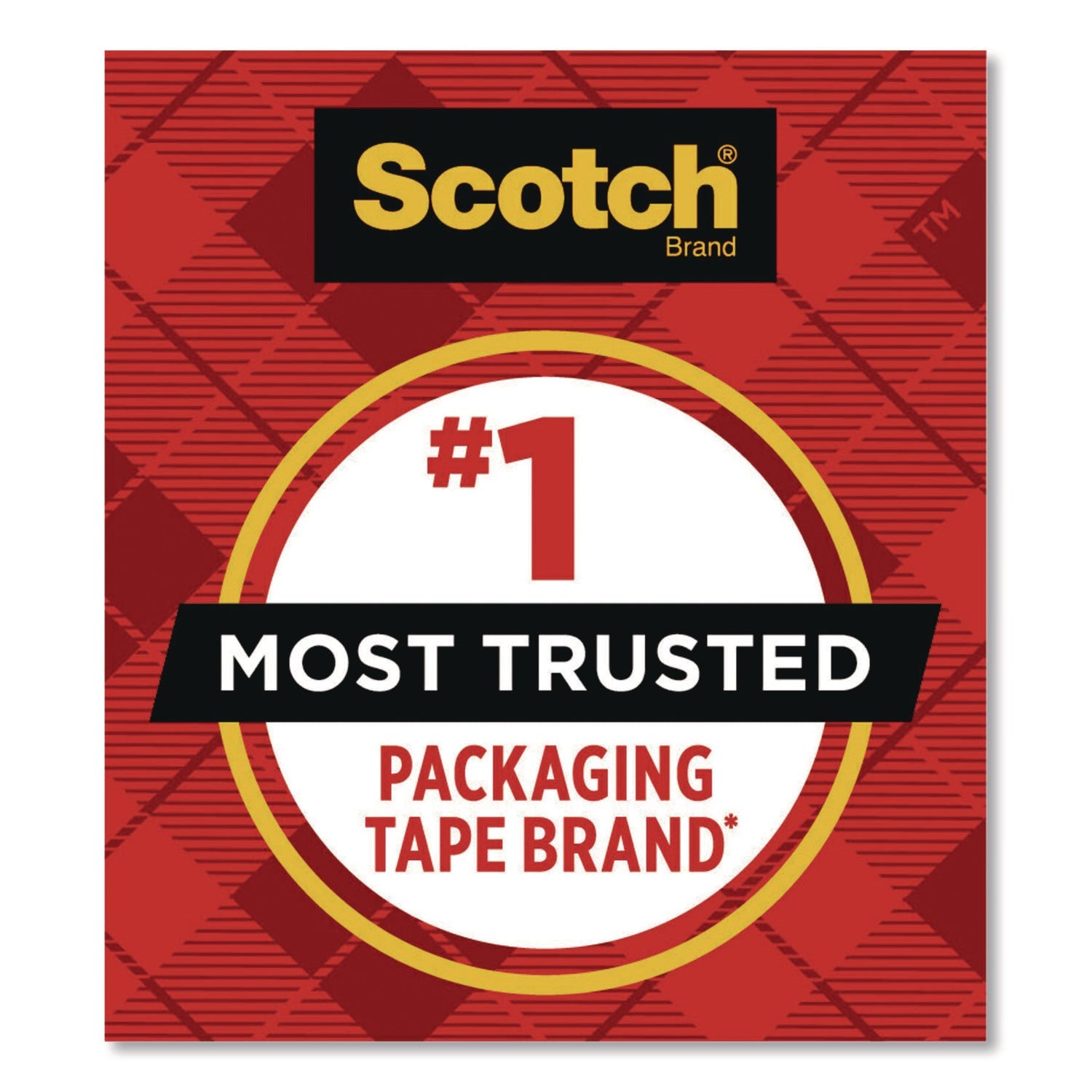 Scotch® 3850 Heavy-Duty Packaging Tape, 3" Core, 1.88" x 43.7 yd, Clear, 6/Pack - Bloom Skins