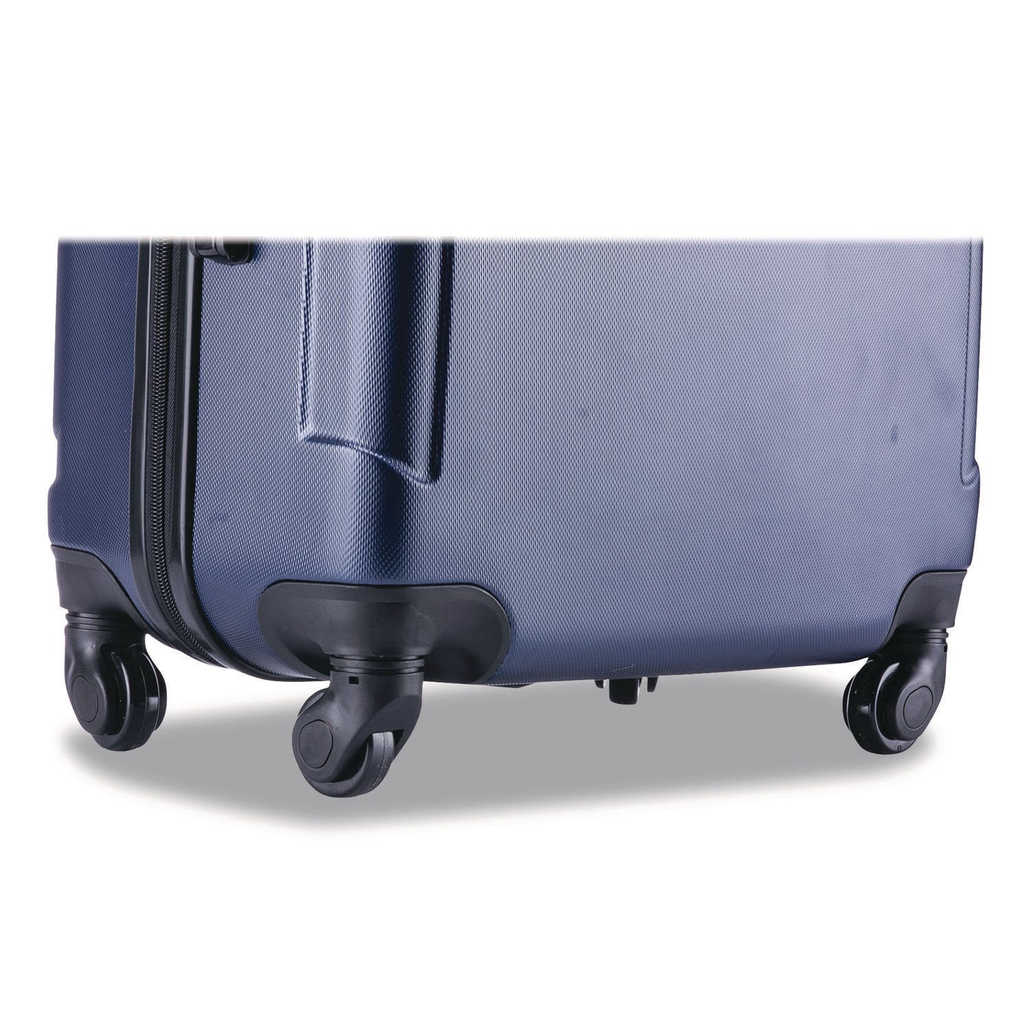 InUSA Luggage Pilot Hard Side Carry-On Suitcase, Four-Wheeled Spinner, 16.34 x 10.24 x 25.39, Blue - Bloom Skins
