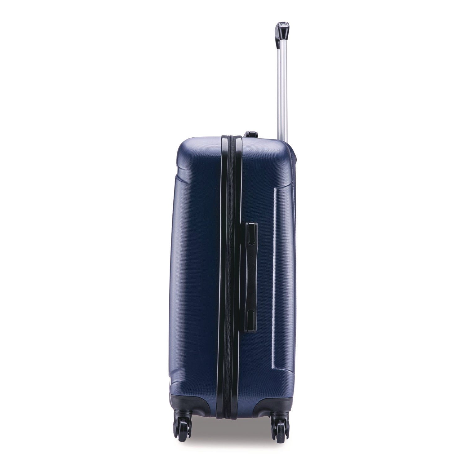 InUSA Luggage Pilot Hard Side Carry-On Suitcase, Four-Wheeled Spinner, 14.37 x 8.86 x 21.46, Blue - Bloom Skins