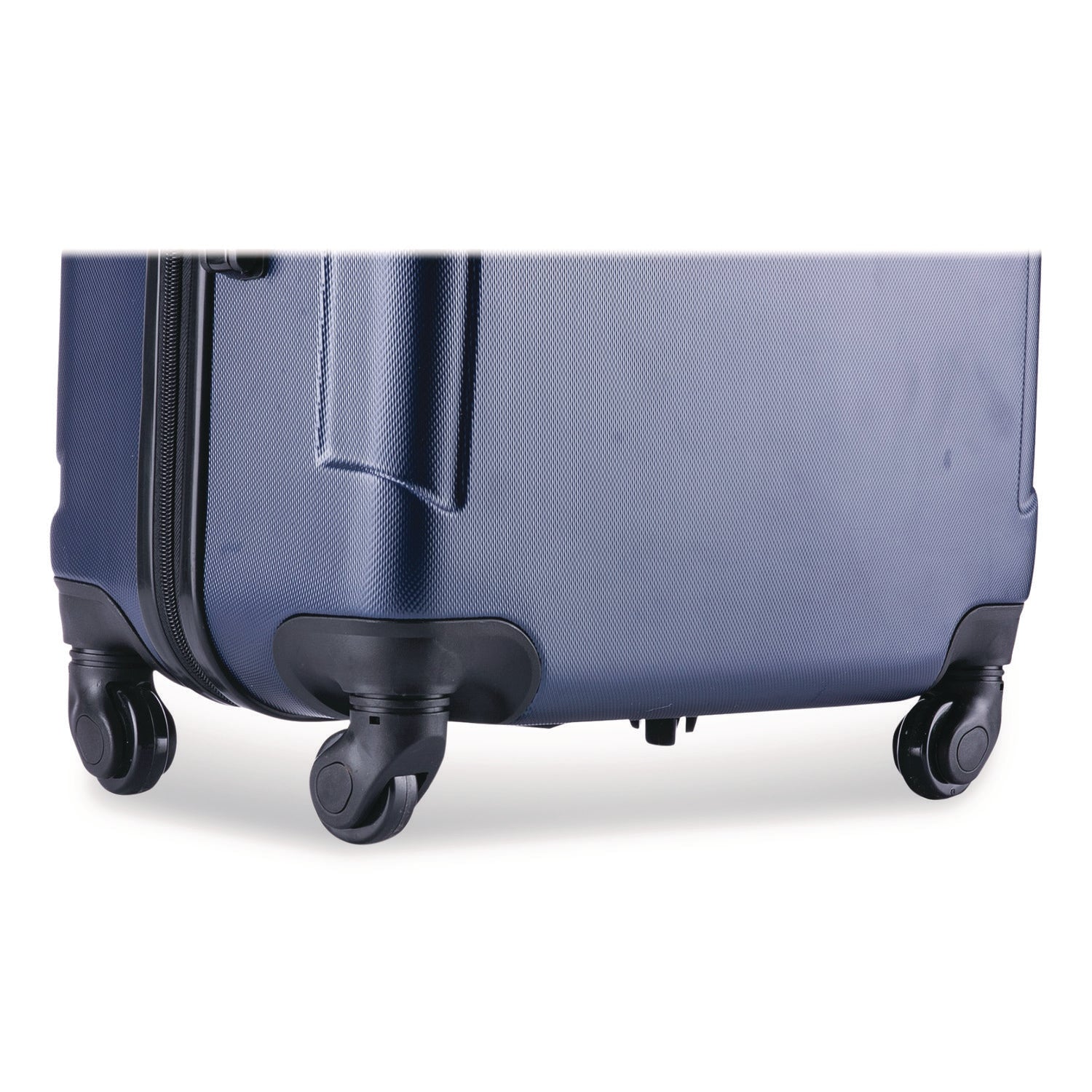 InUSA Luggage Pilot Hard Side Carry-On Suitcase, Four-Wheeled Spinner, 14.37 x 8.86 x 21.46, Blue - Bloom Skins