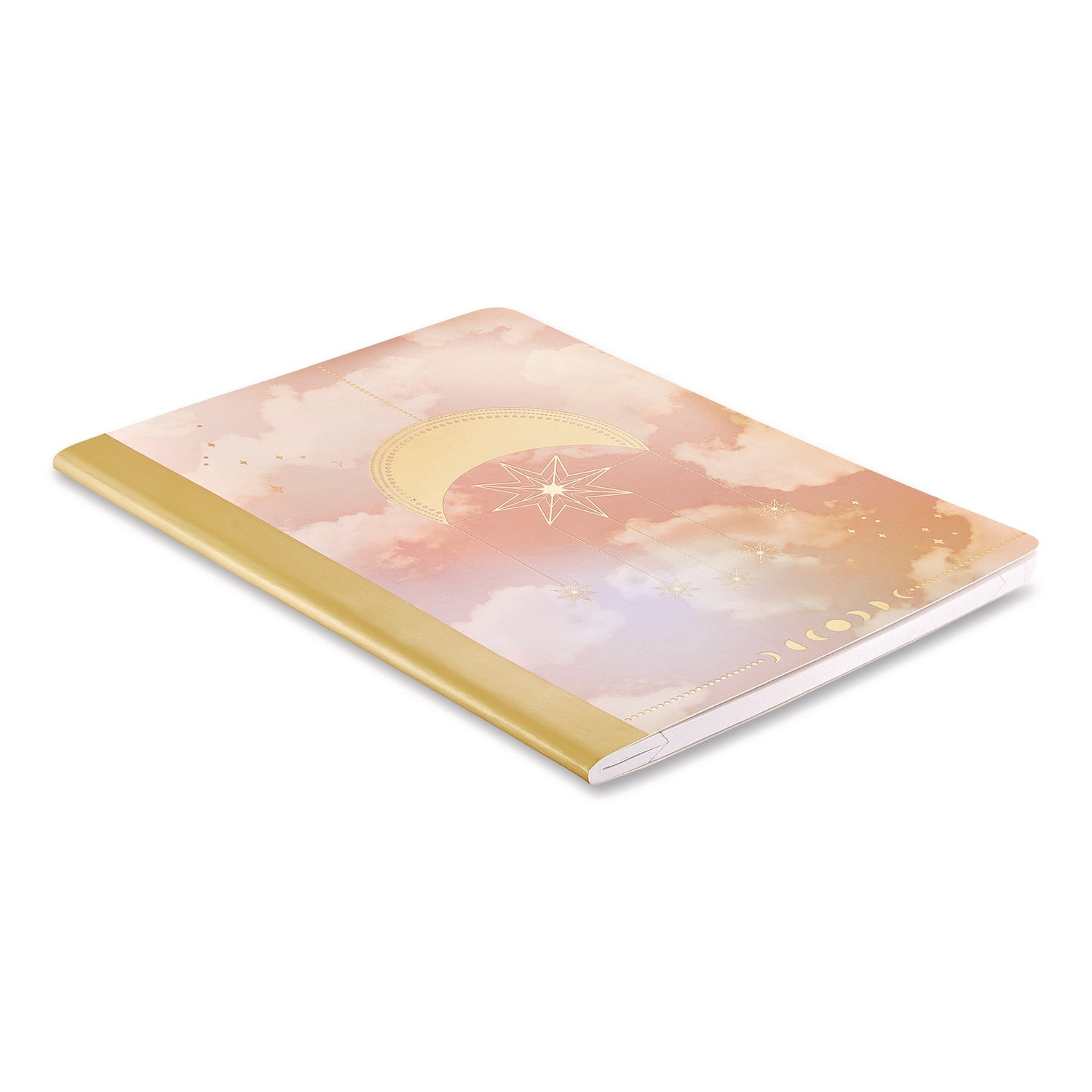 Eccolo Celestial Body Composition Book, Medium/College Rule, Assorted Cover Colors and Designs, (80) 9.75 x 7.5 Sheets, 3/Pack - Bloom Skins