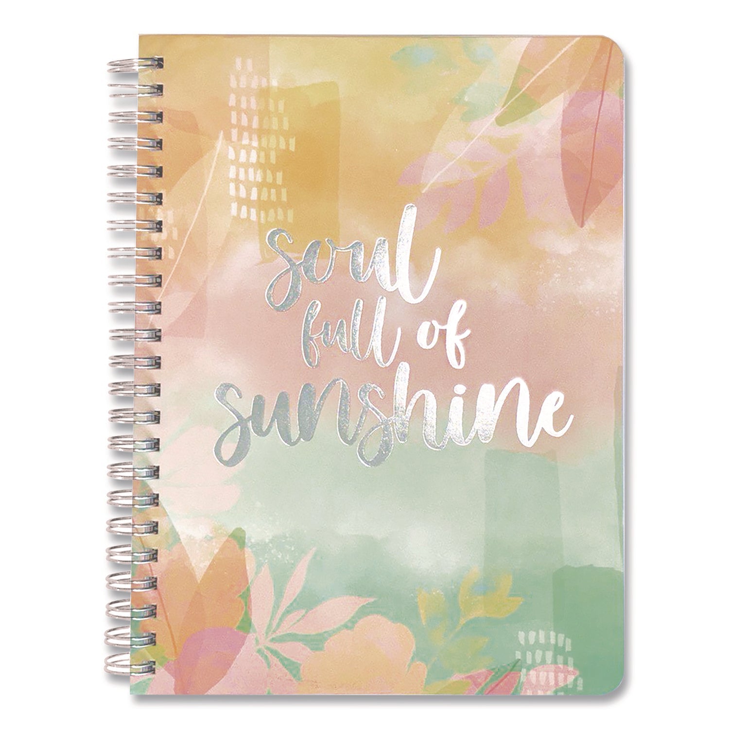 Carolina Pad® Silver Lining Hardcover Journal, Medium/College Rule, Randomly Assorted Cover Designs and Colors, (100) 7.75 x 5.8 Sheets