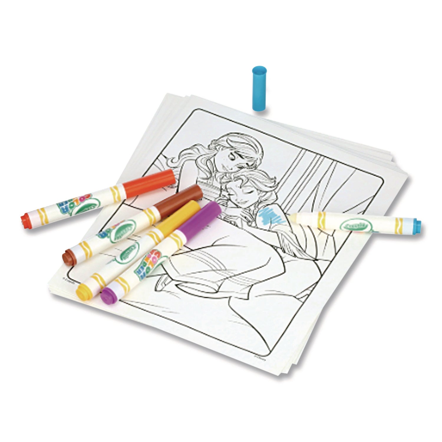 Crayola® Disney Frozen 2 Color Wonder Kit, (18) Coloring Pages, (5) Frozen 2 Collection Markers