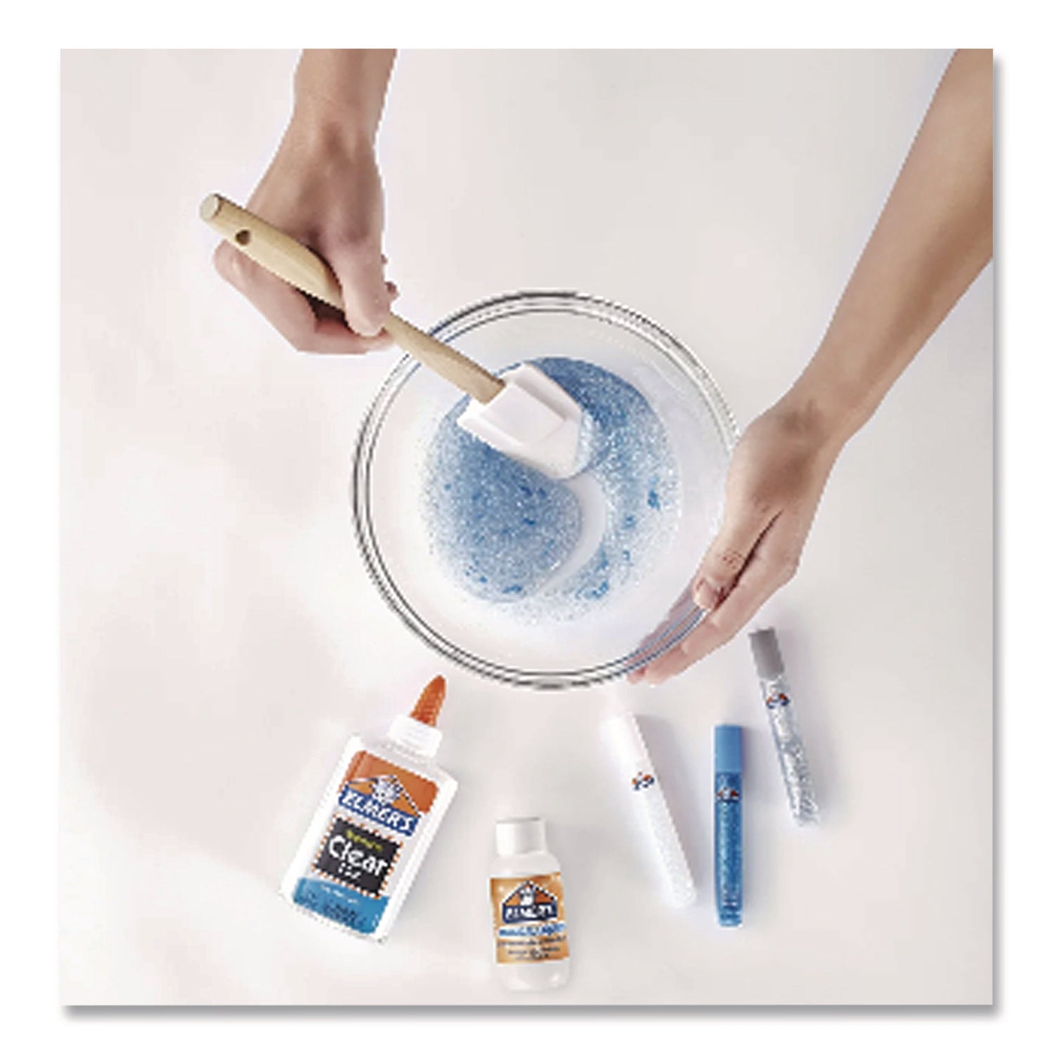 Elmer's® Slime Magical Liquid Activator Solution, 8.75 oz Bottle, Clear - Bloom Skins