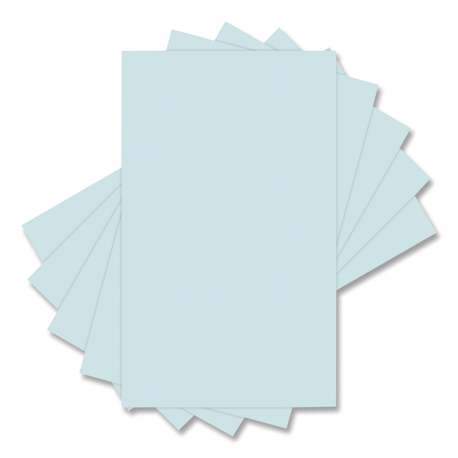 Lettermark™ Colors 30% Recycled Colored Paper, 20 lb Bond Weight, 8.5 x 14, Blue, 500/Ream - Bloom Skins