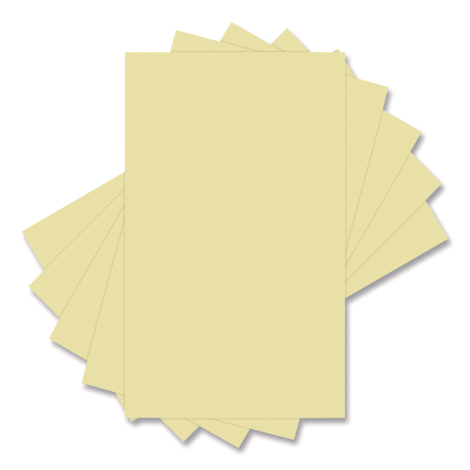 Lettermark™ Colors 30% Recycled Colored Paper, 20 lb Bond Weight, 8.5 x 14, Canary, 500/Ream - Bloom Skins
