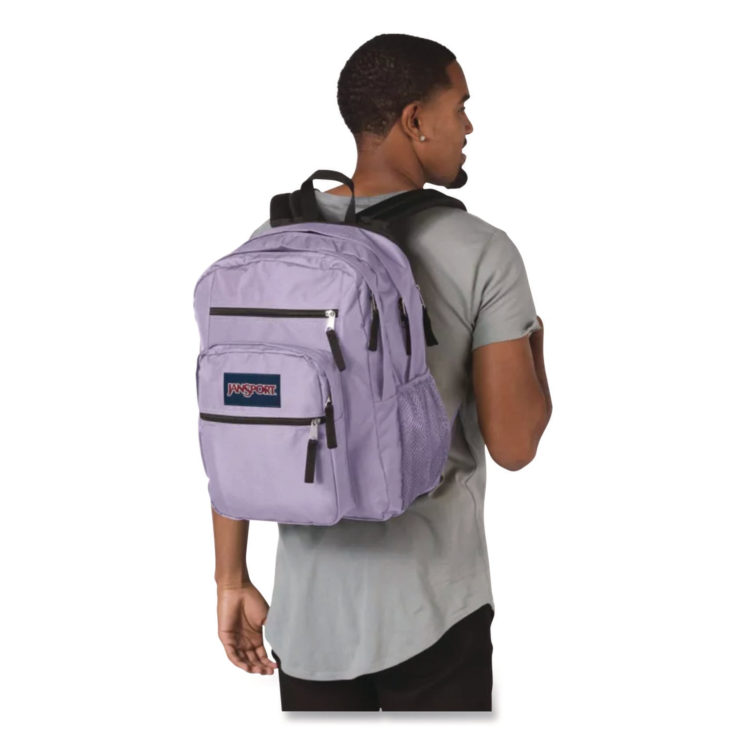 JanSport® Big student Backpack, For devices Up to 14.9", 13 x 10 x 17.5, Lilac