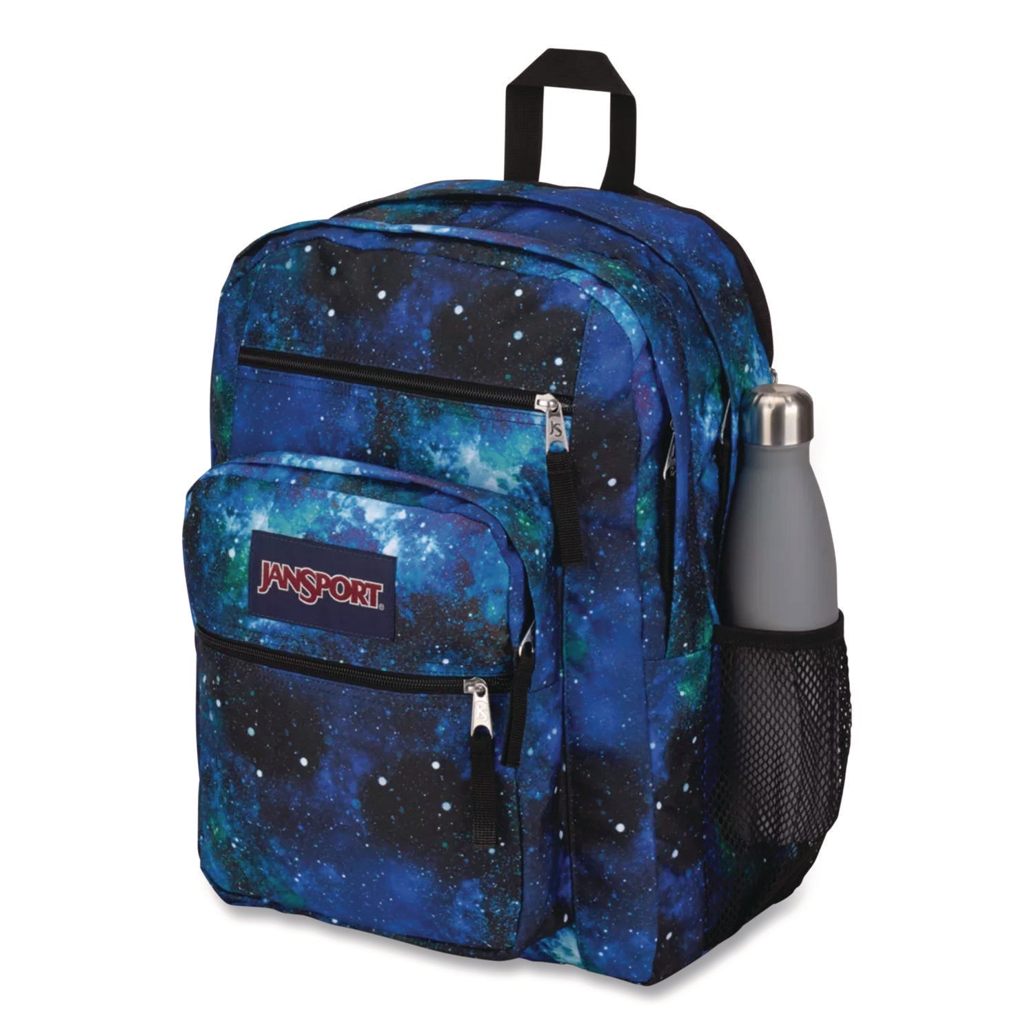 JanSport® Big Student Backpack, Fits Devices Up to 15", 13 x 7.5 x 17, Galaxy