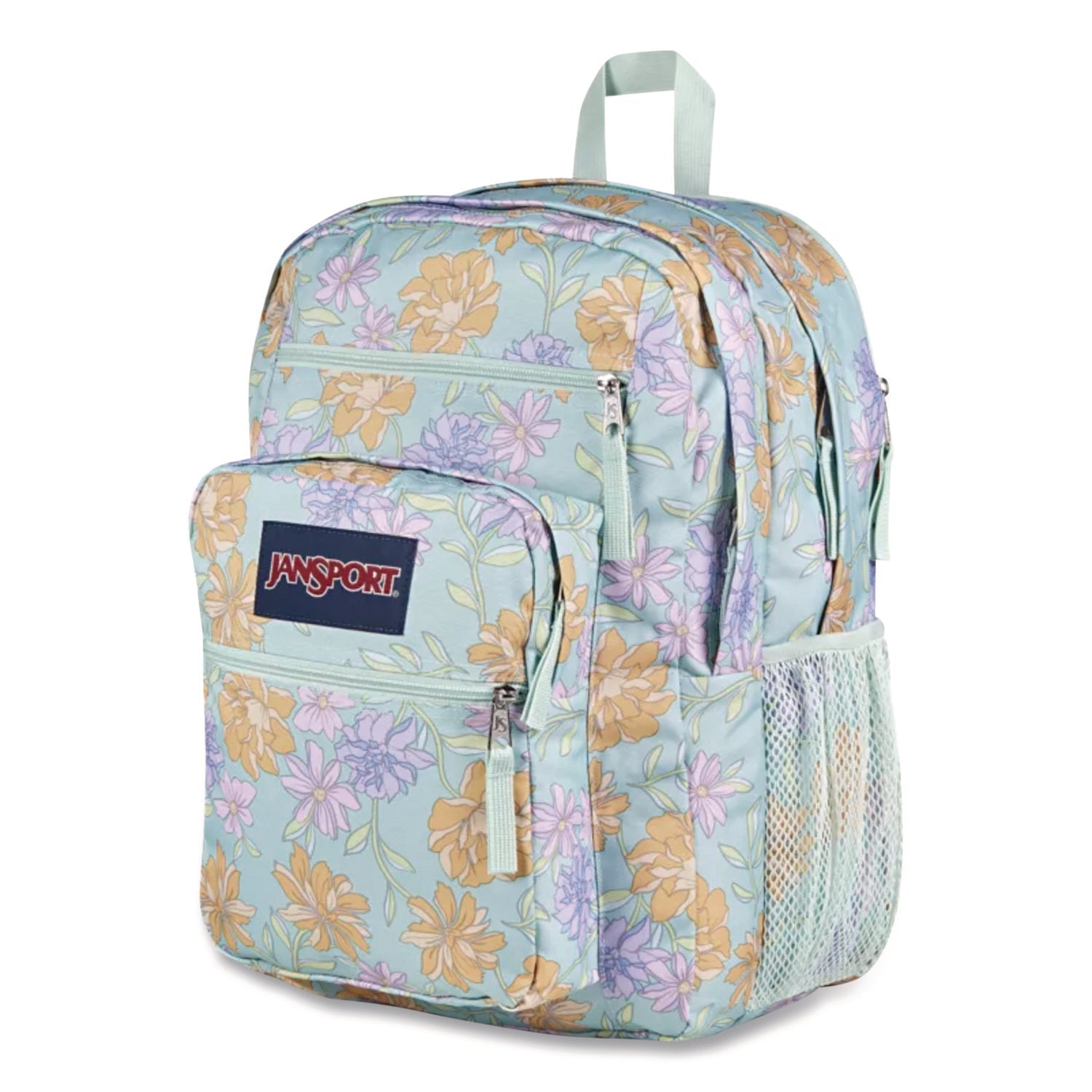 JanSport® Cross Town Backpack, 12.5 x 6 x 17, Autumn Tapestry