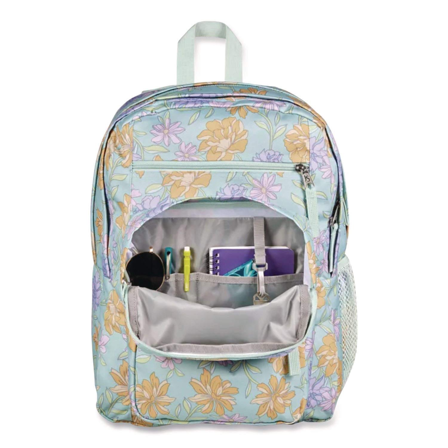 JanSport® Cross Town Backpack, 12.5 x 6 x 17, Autumn Tapestry