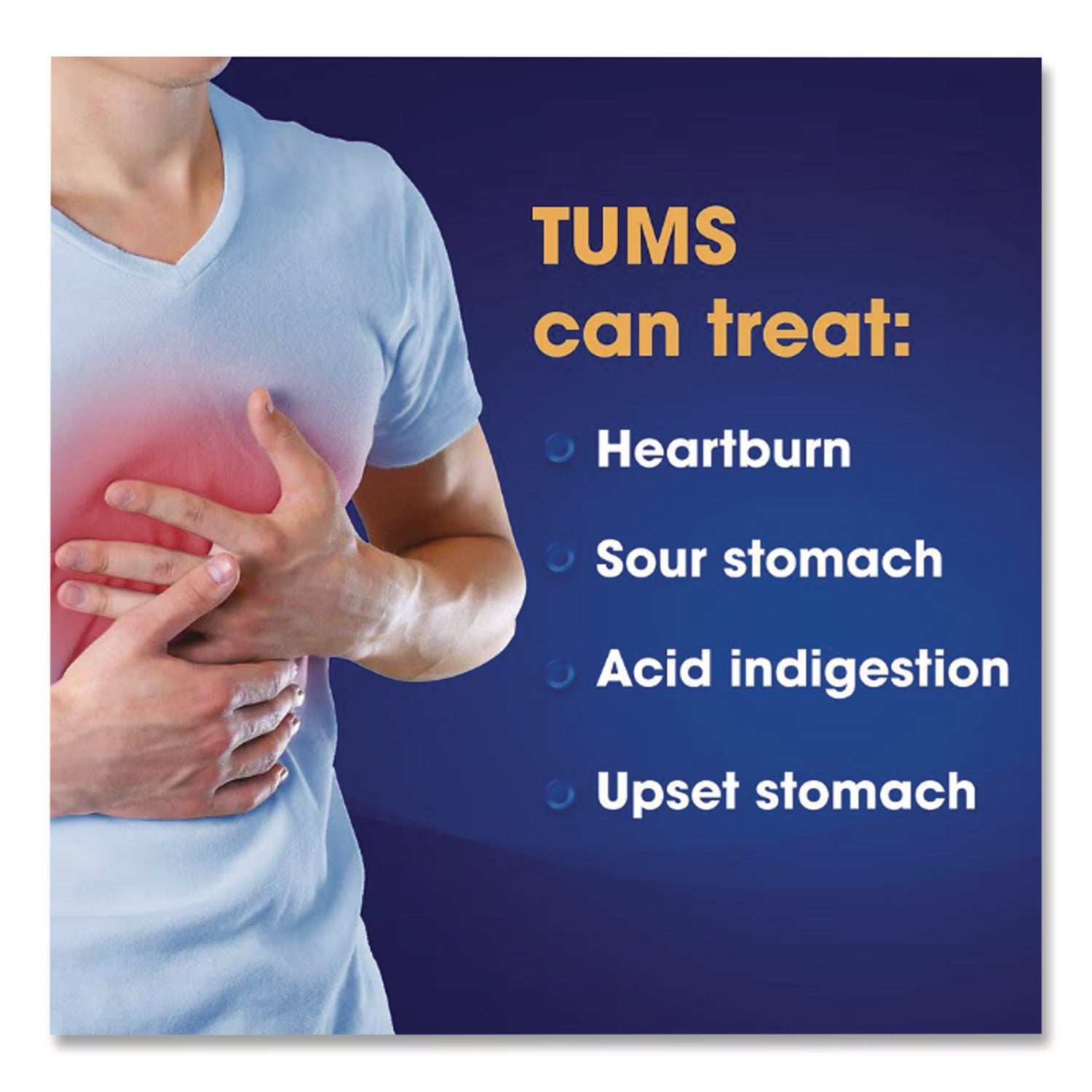Lil' Drugstore® TUMS Antacid Chewy Bites, 2 Tablets/Pouch, 25 Pouches/Box