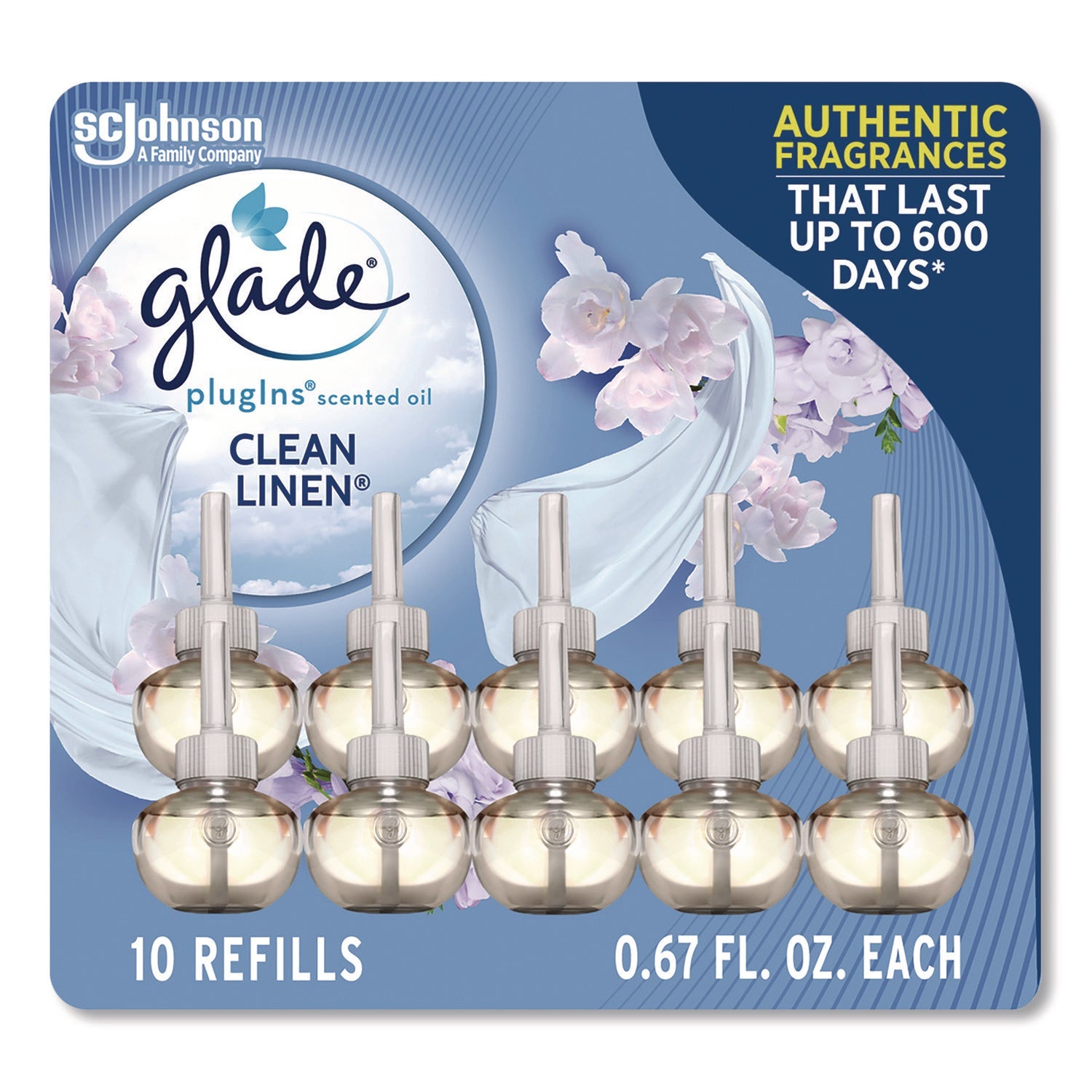 Glade Plugins Scented Oil Refill | Clean Linen