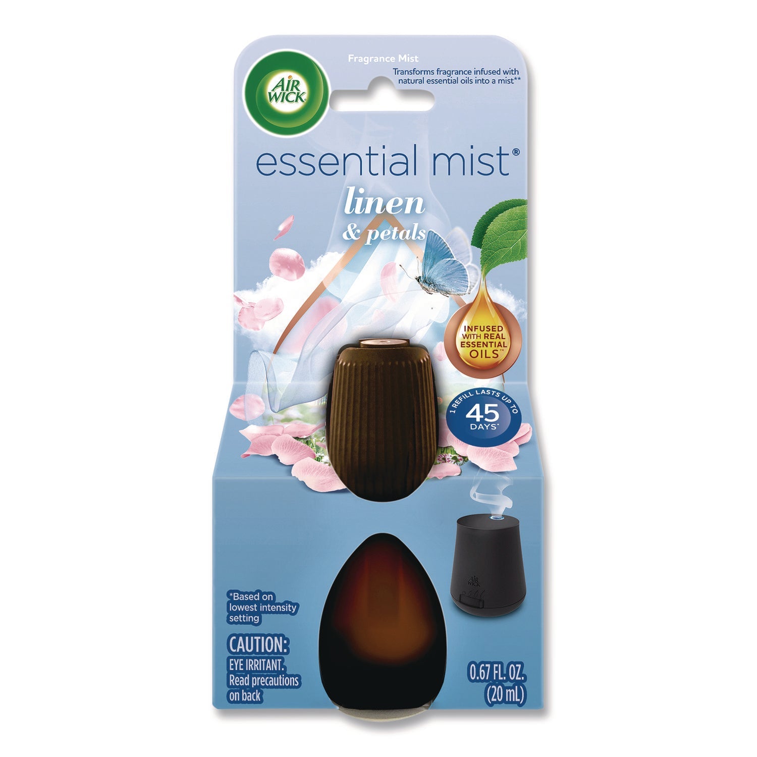 Air Wick® Essential Mist Refill, Linen and Petals, 0.67 oz - Bloom Skins