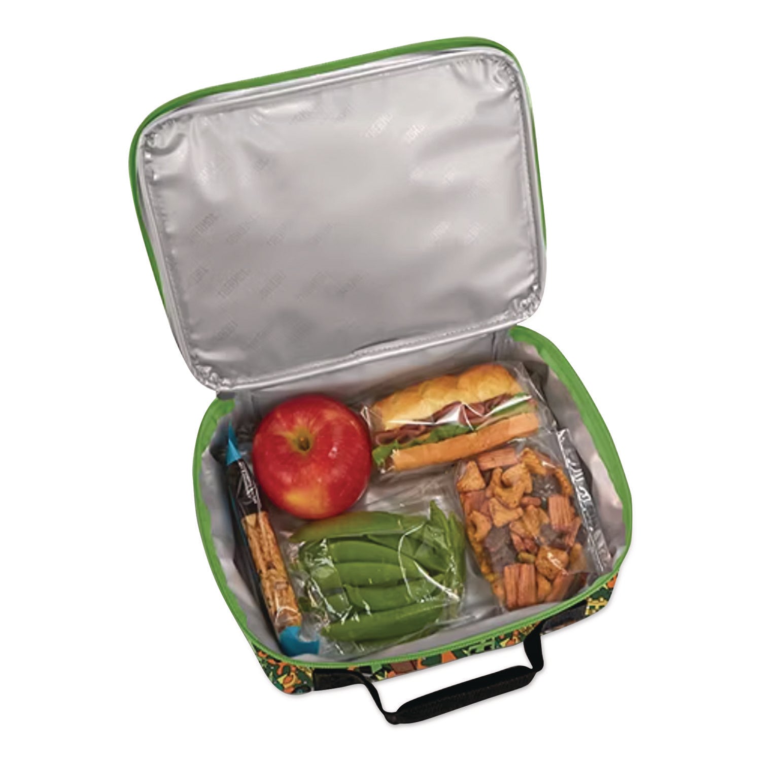 Thermos® Minecraft Soft Lunch Box, 9.5" x 3.75" x 7.5", Green/Orange/Gray - Bloom Skins