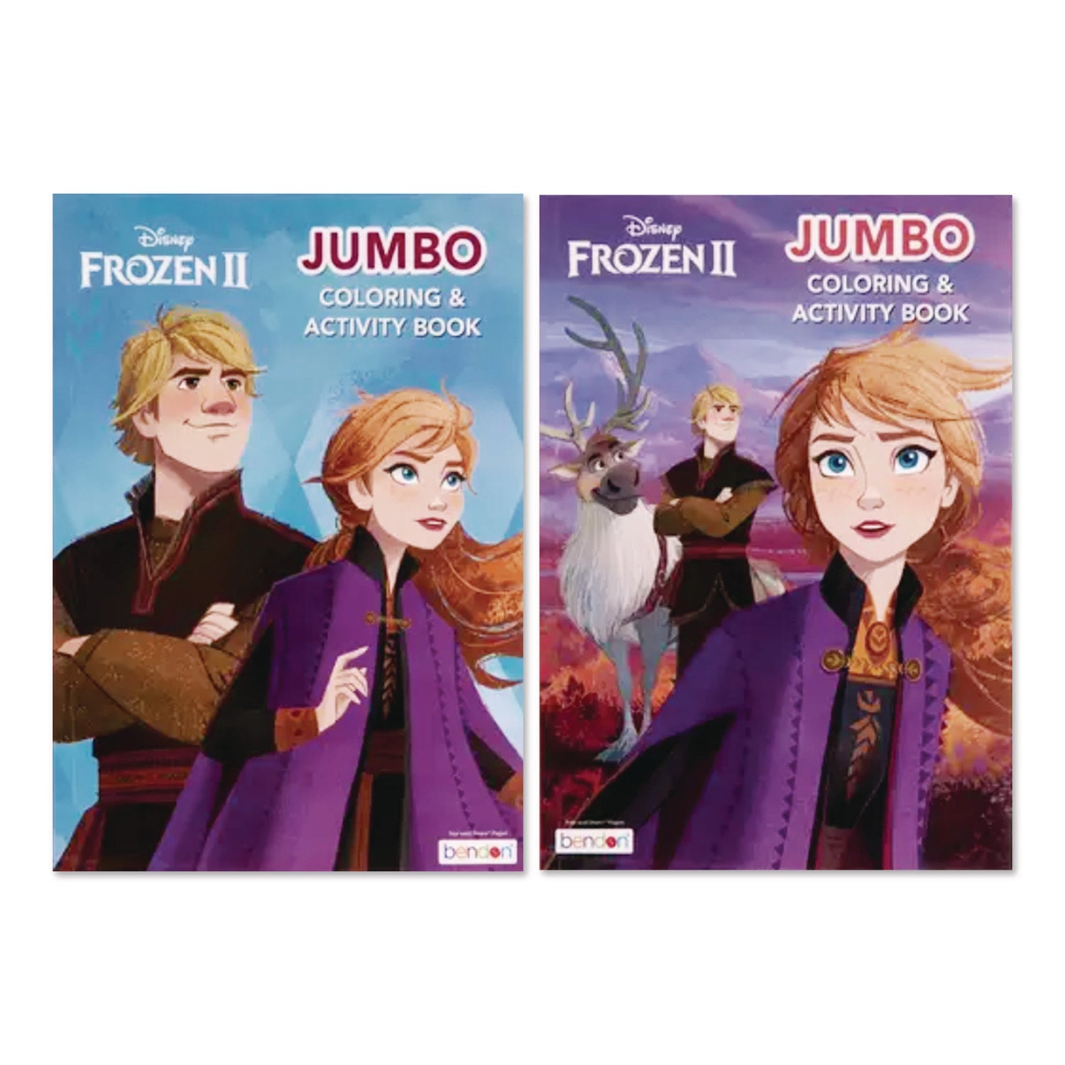 Bendon® Disney Frozen 2 Jumbo Coloring and Activity Book, 10.75 x 7.75, 64 Pages
