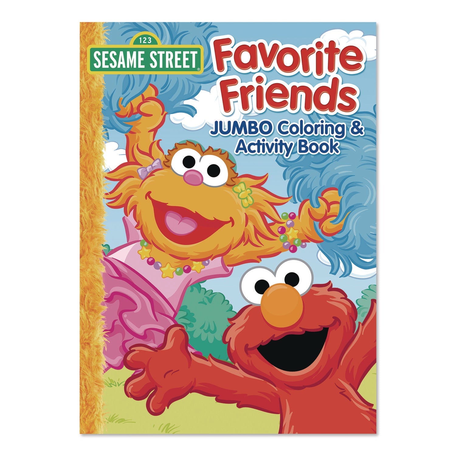 Bendon® Sesame Street Favorite Friends Jumbo Coloring and Activity Book, 10.75 x 7.75, 64 Pages