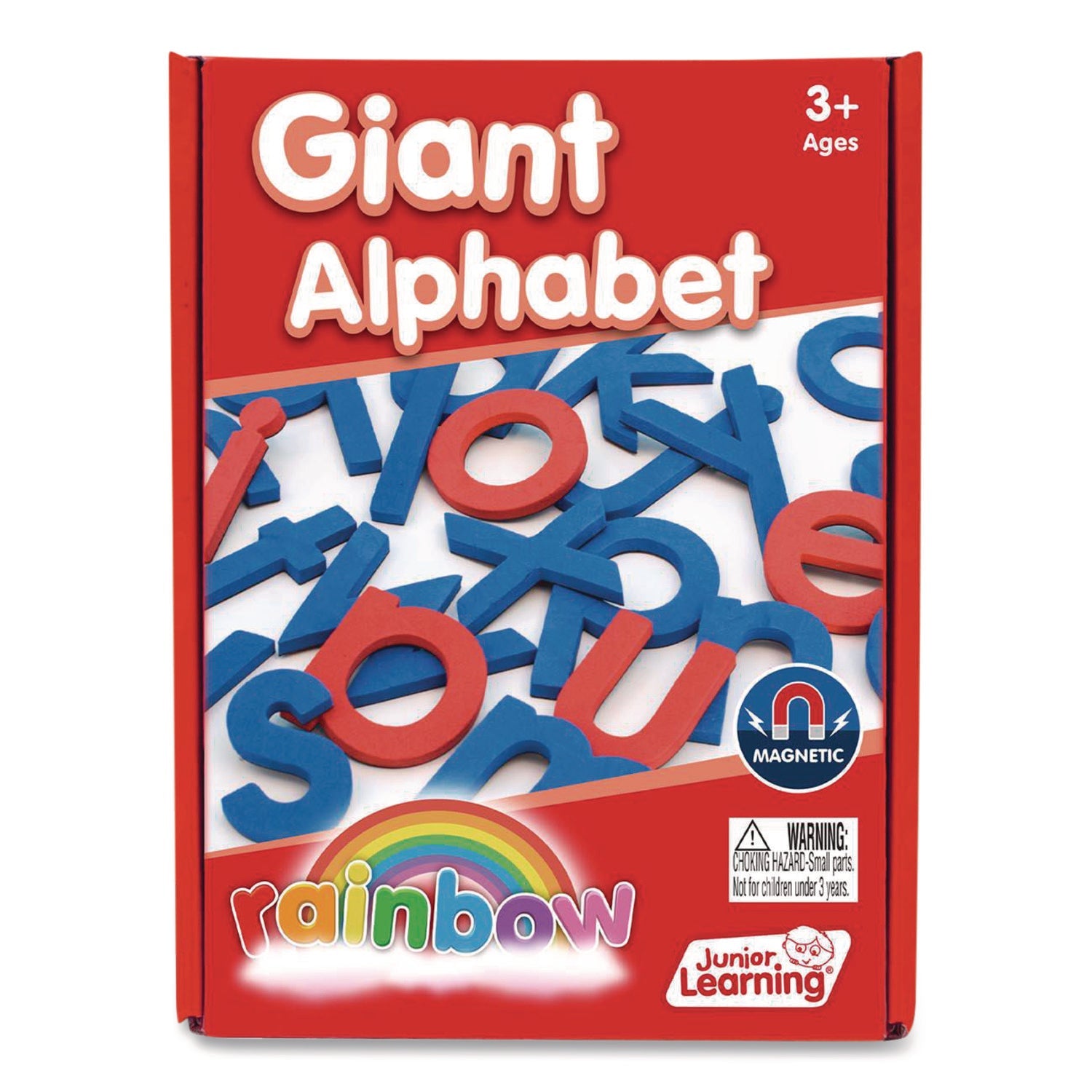 Junior Learning Inc® Rainbow Giant Alphabet, Ages 3 to 4 - Bloom Skins