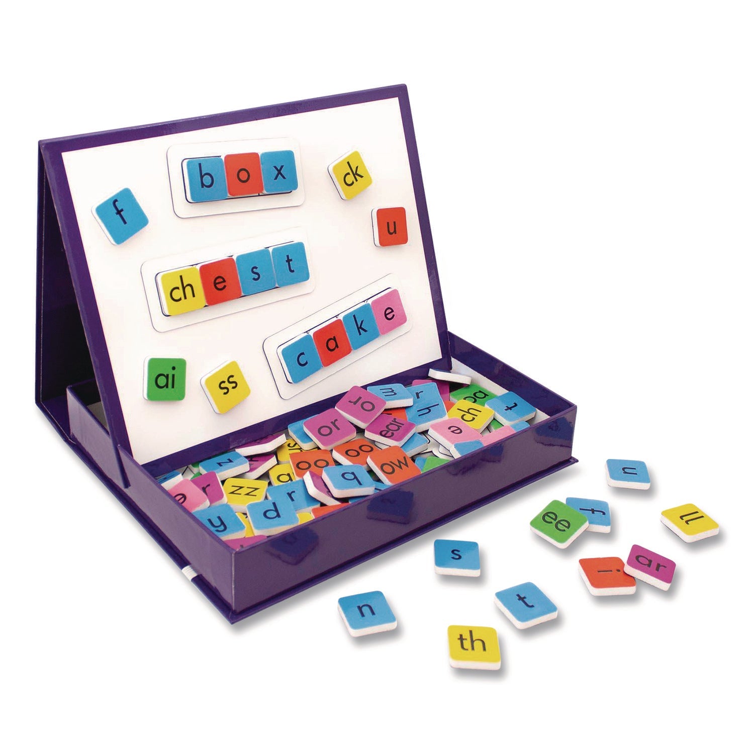Junior Learning Inc® Rainbow Phonics Tiles, Ages 5 to 7 - Bloom Skins