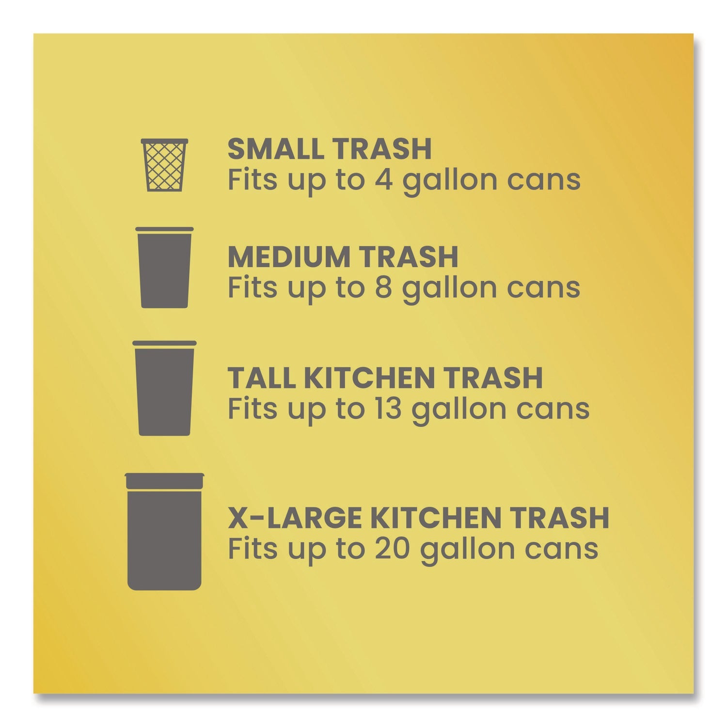 Glad® ForceFlex Tall Kitchen Drawstring Trash Bags, Drawstring, 13 gal, Fresh Clean Scent, 10.19 x 9.81, Gray, 110/Roll, 3/Carton - Bloom Skins