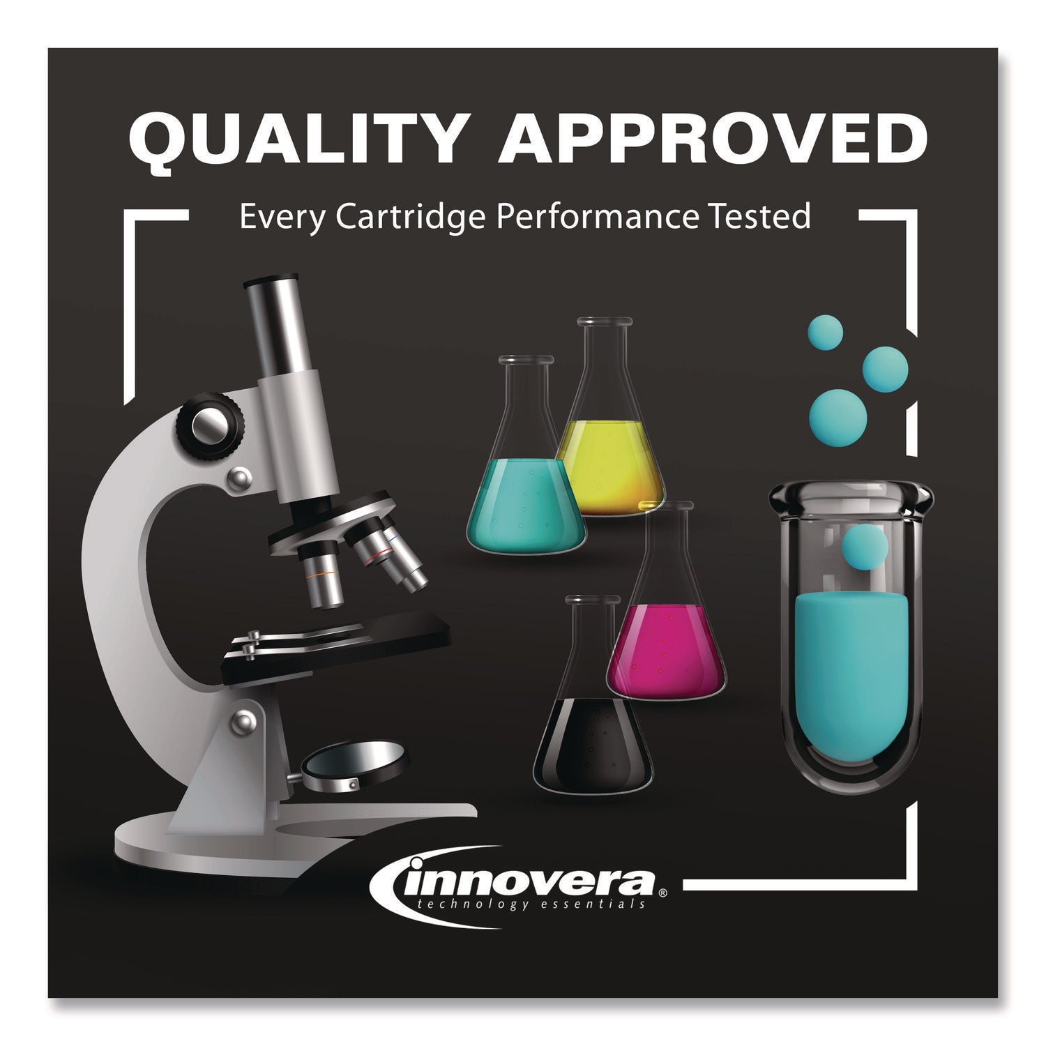 Innovera® Remanufactured Black High-Yield Toner, Replacement for B205A (106R04347), 3,000 Page-Yield