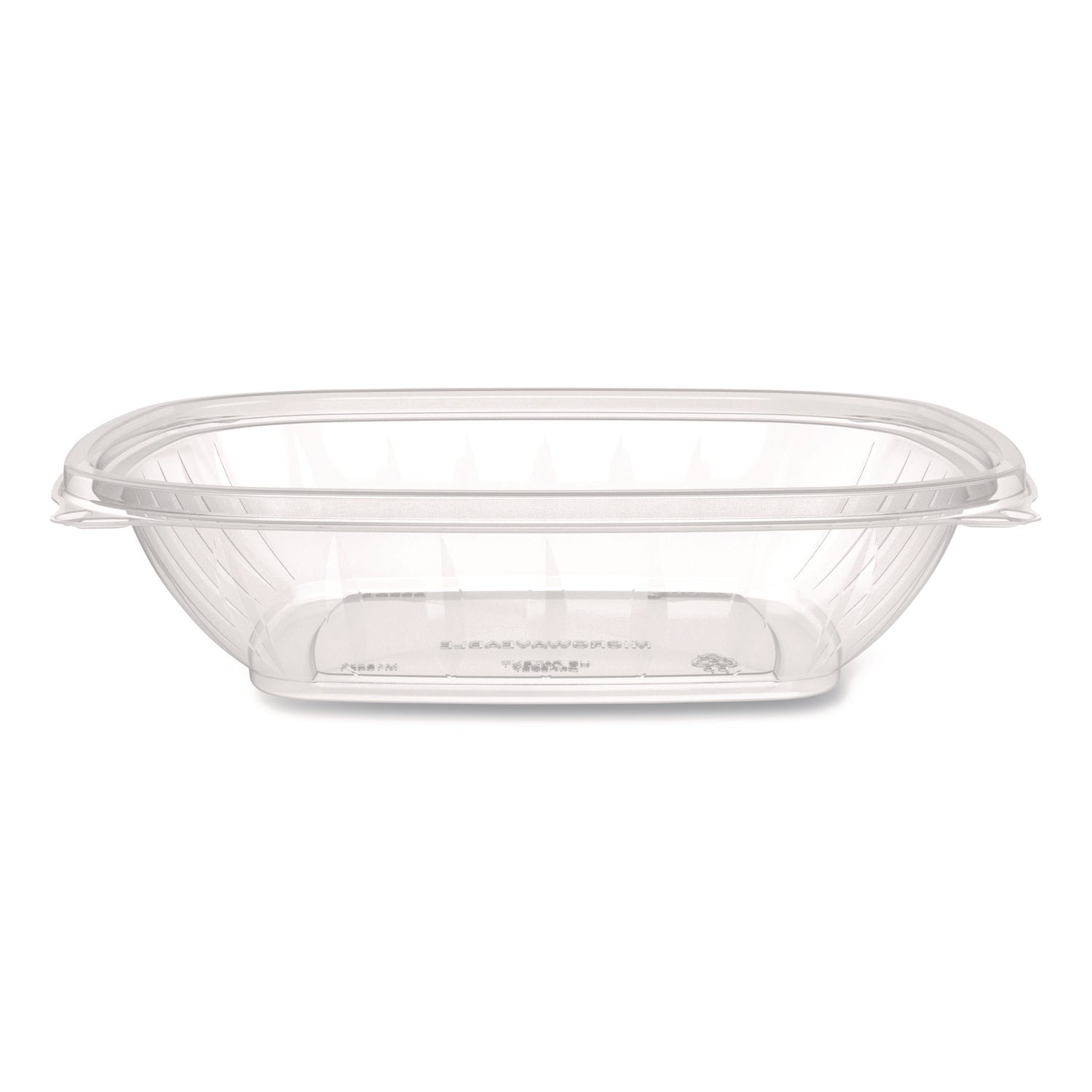 Dart® Square Plastic Bowls, 32 oz, 5 x 5 x 1.49, Clear, Plastic, 63 Bowls/Sleeve, 4 Sleeves/Carton - Bloom Skins