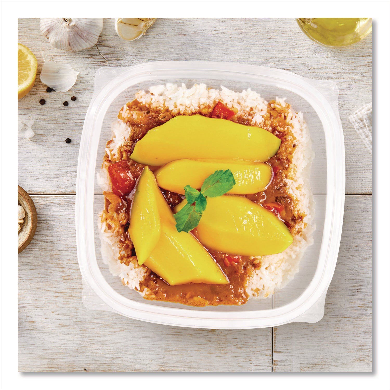 Dart® Square Plastic Bowls, 32 oz, 5 x 5 x 1.49, Clear, Plastic, 63 Bowls/Sleeve, 4 Sleeves/Carton - Bloom Skins