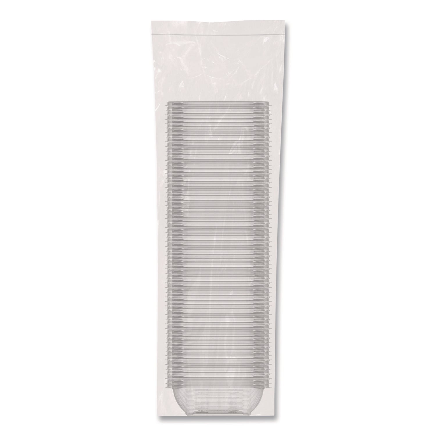 Dart® Square Plastic Bowls, 8 oz, 8.5 x 8.5 x 1.51, Clear, Plastic, 63 Bowls/Sleeve, 8 Sleeves/Carton - Bloom Skins