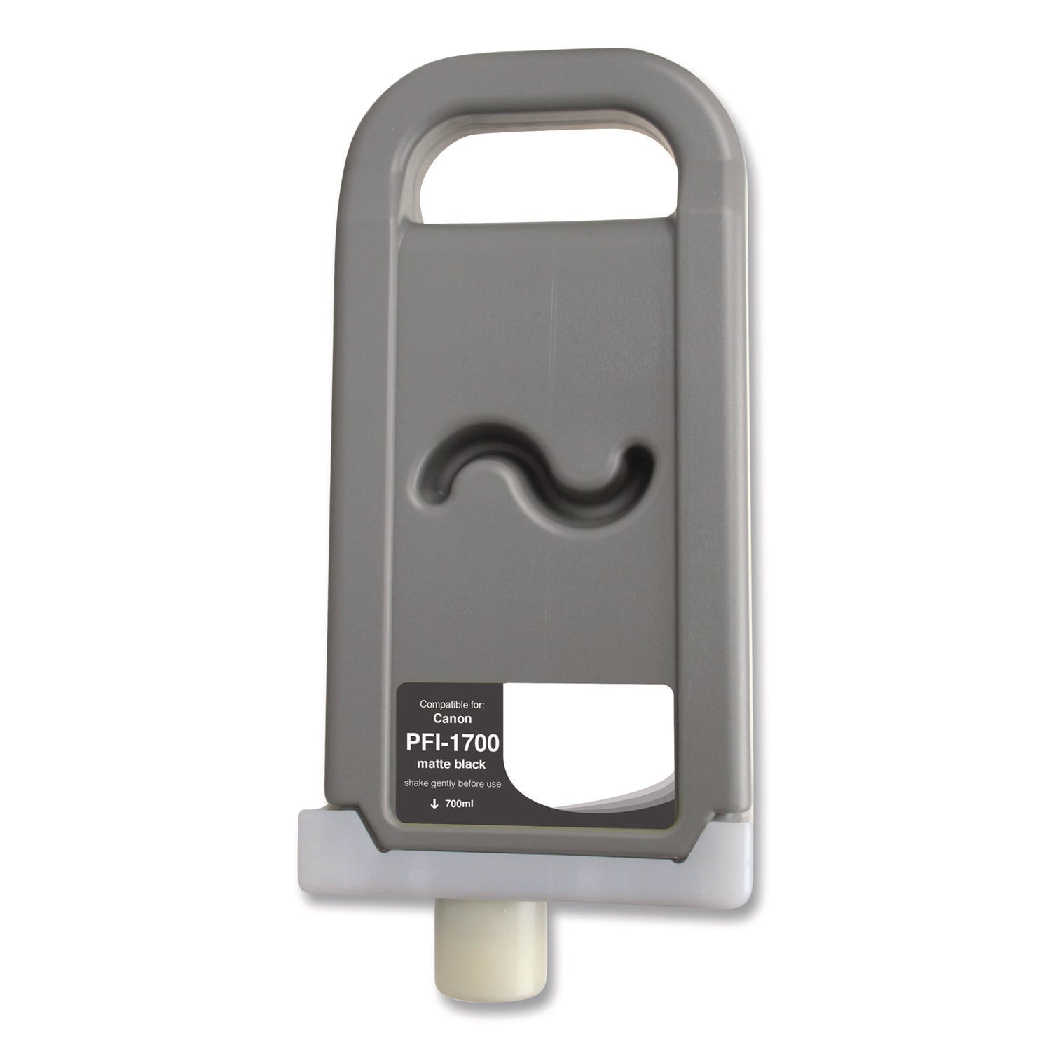 Innovera® Compatible Matte Black Ink, Replacement for PFI-1700 (0774C001AA), 700 mL - Bloom Skins