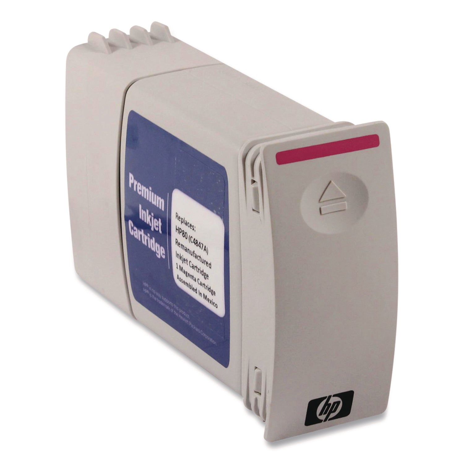 Innovera® Remanufactured Magenta High-Yield Ink, Replacement for 80 (C4847A), 350 mL - Bloom Skins