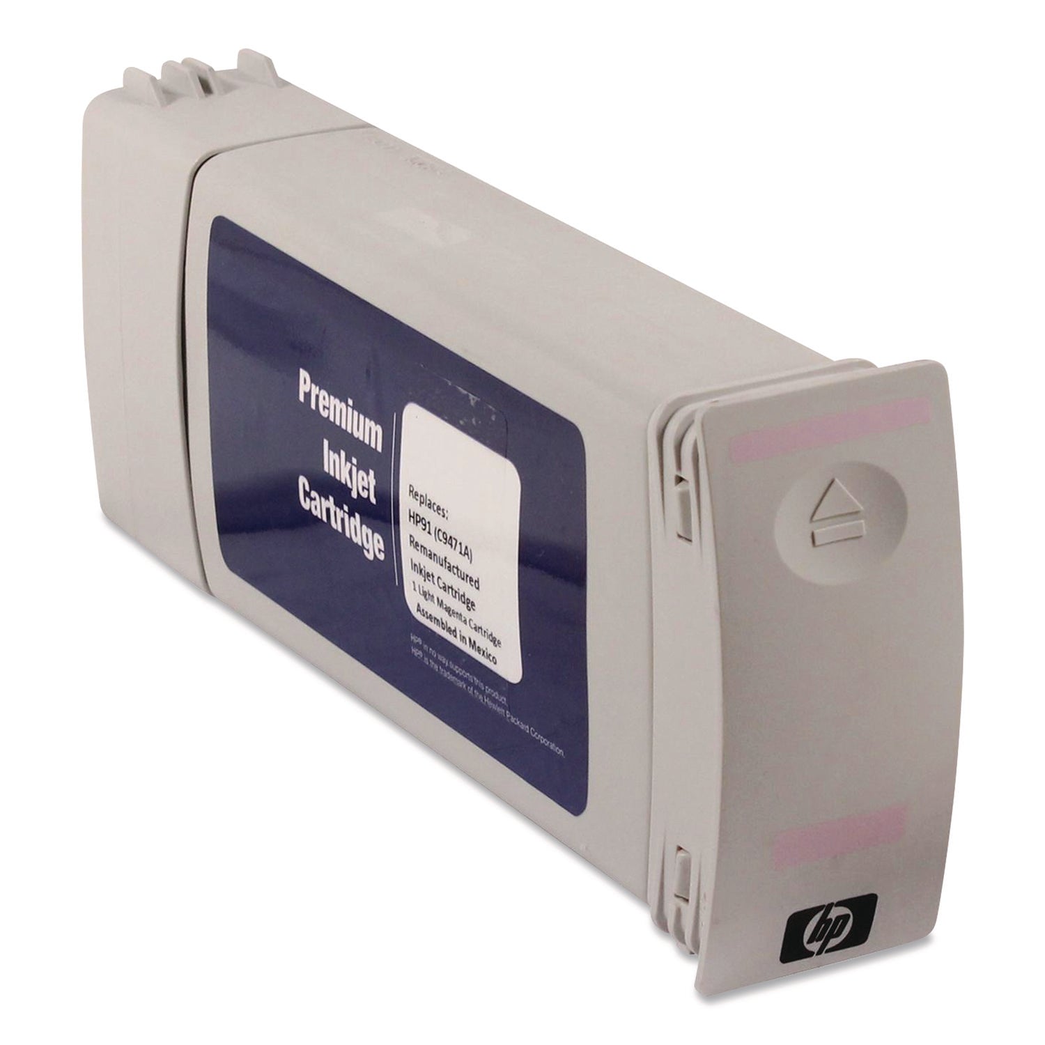 Innovera® Remanufactured Light Magenta High-Yield Ink, Replacement for 91 (C9471A) 775 mL - Bloom Skins