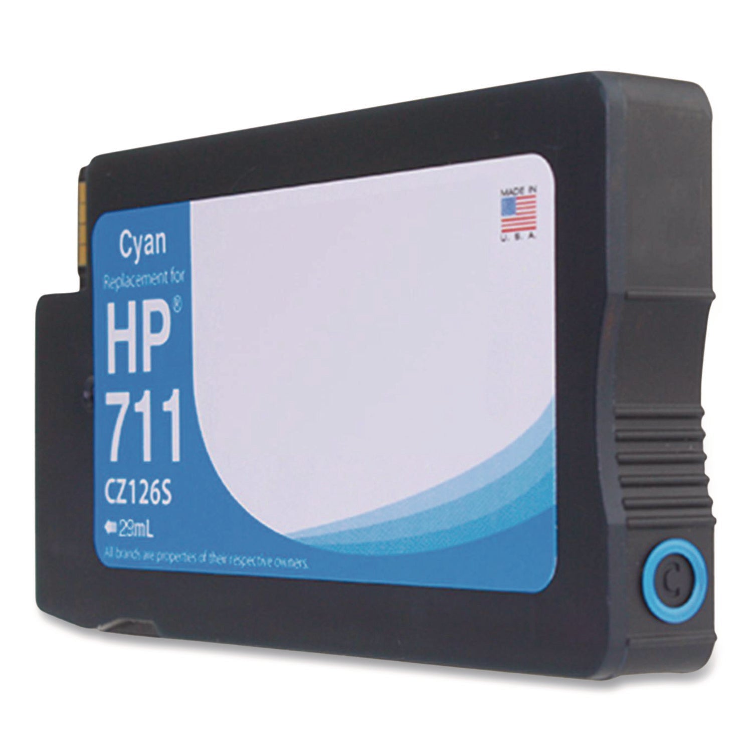 Innovera® Remanufactured Cyan Ink, Replacement for 711 (CZ130A), 29 mL - Bloom Skins