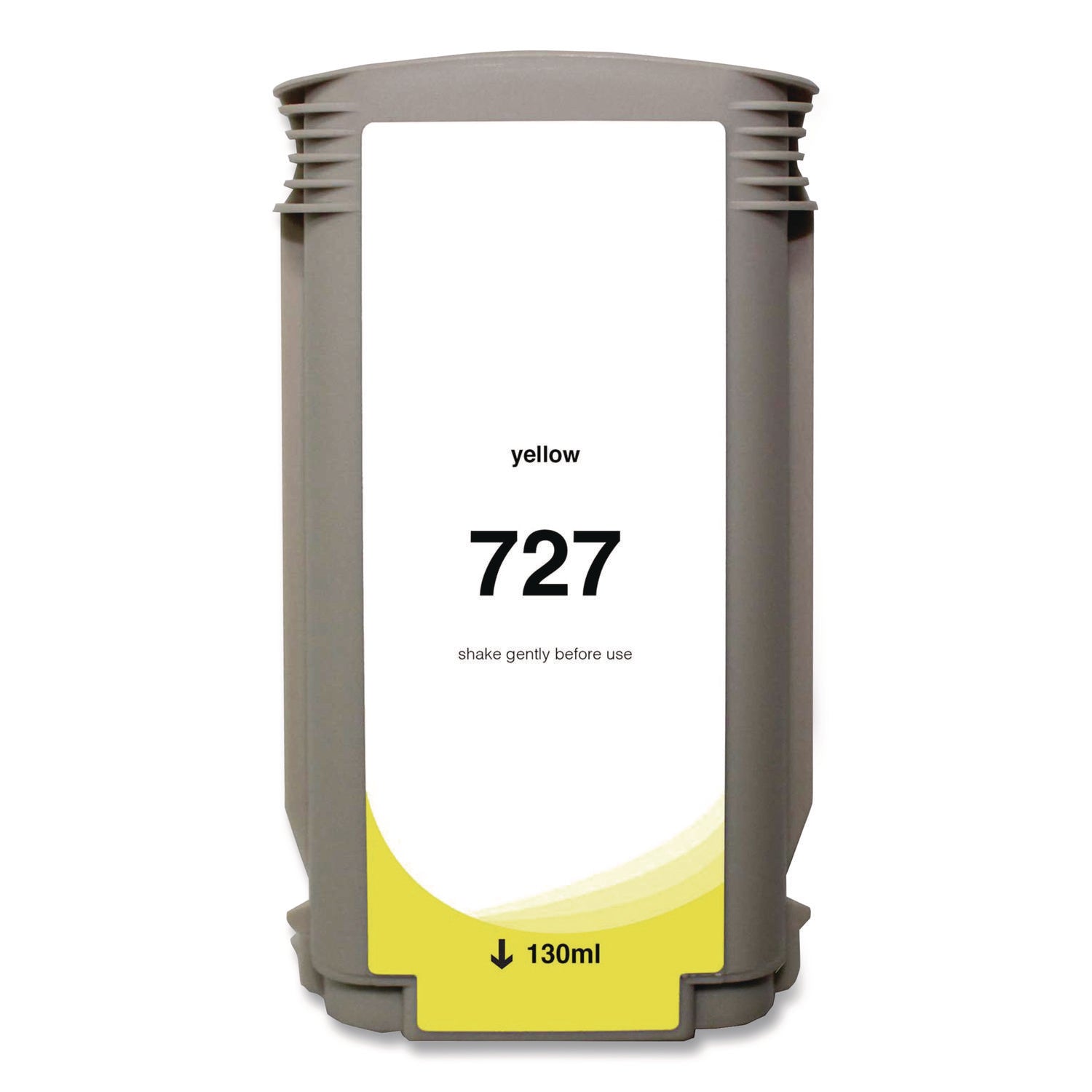 Innovera® Compatible Yellow Ink, Replacement for 727 (B3P21A), 130 mL - Bloom Skins