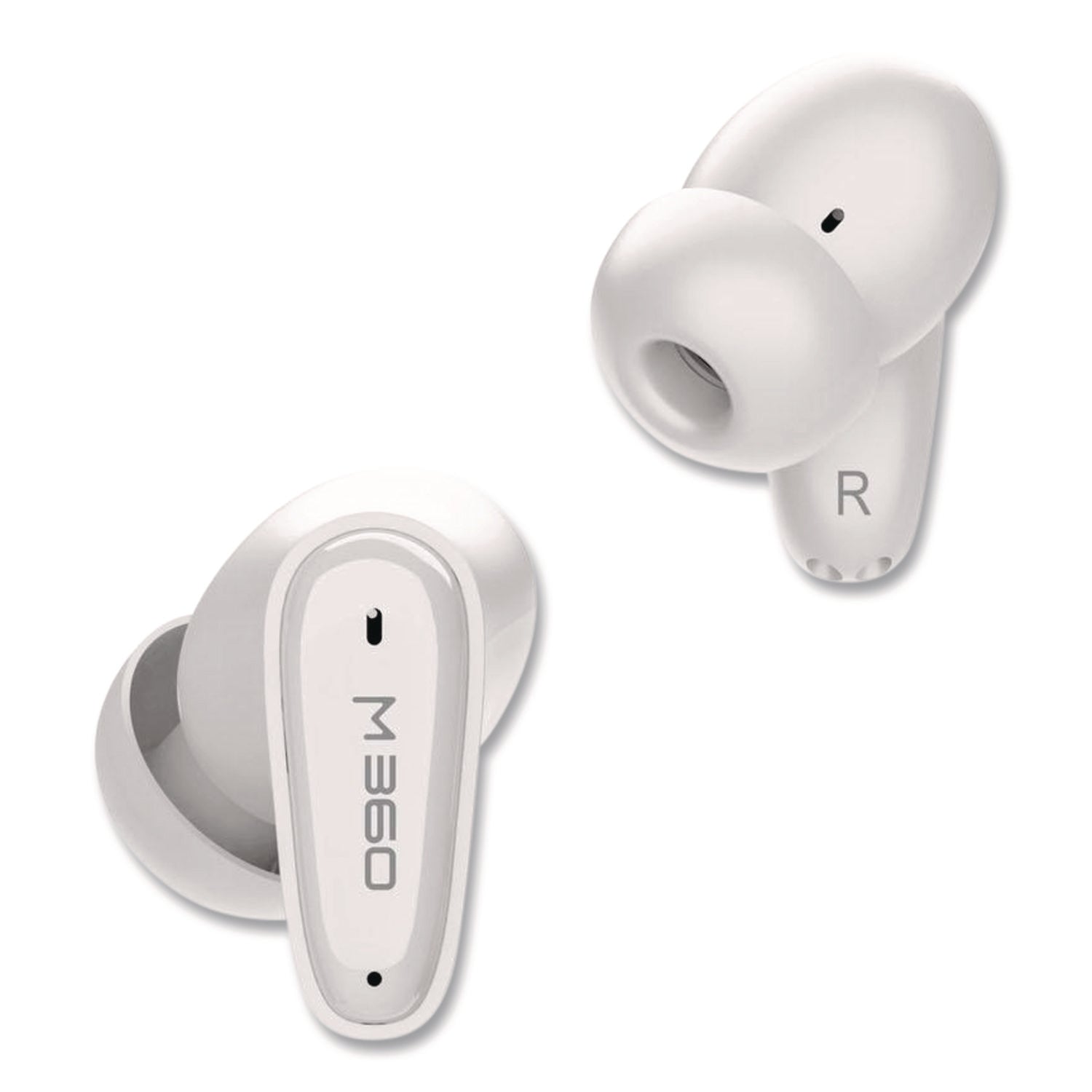 Morpheus 360® Nemesis True Wireless Earbuds, White - Bloom Skins